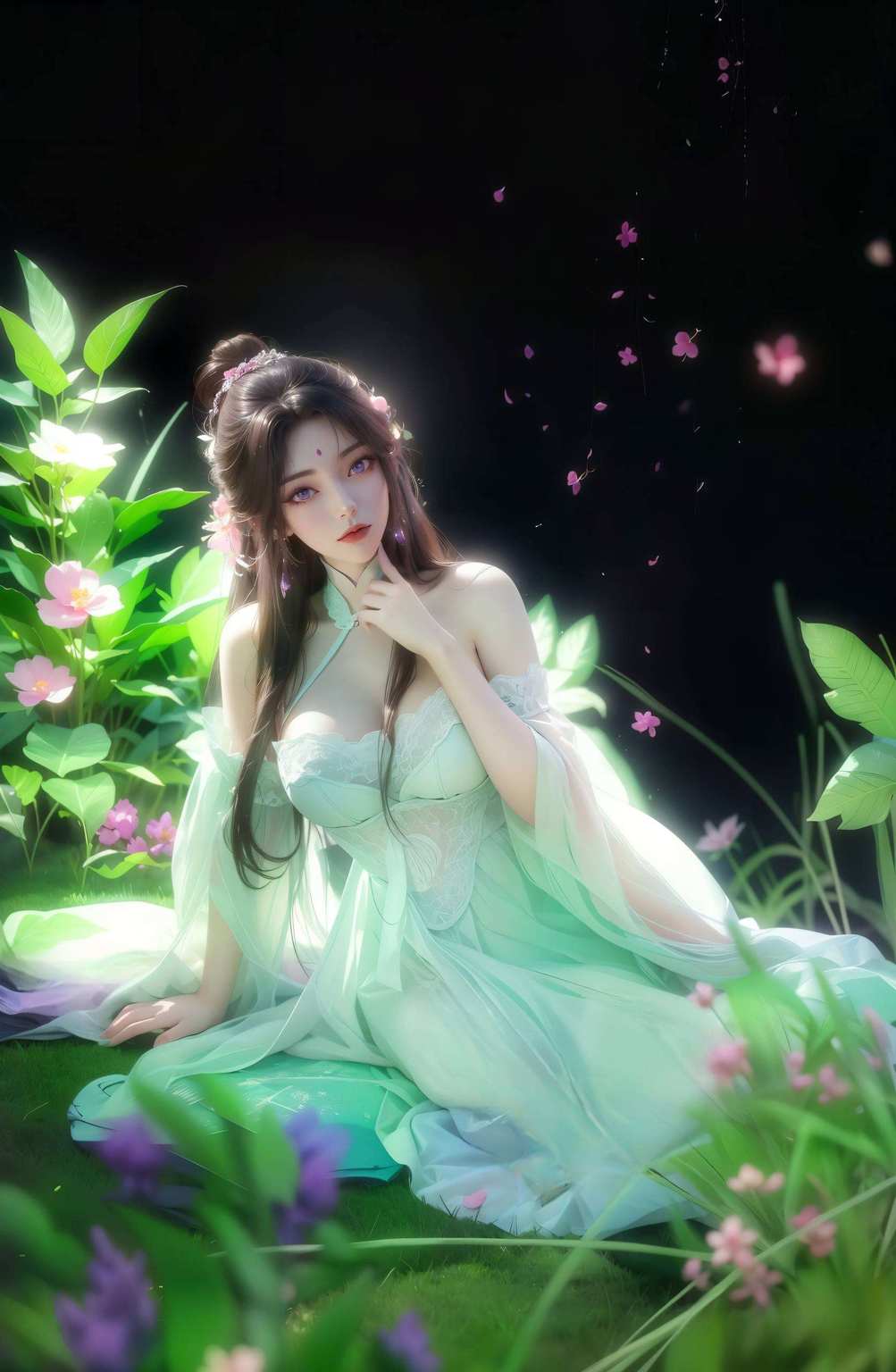 她是那抹照亮夜空的皎洁之光国漫女神的典范