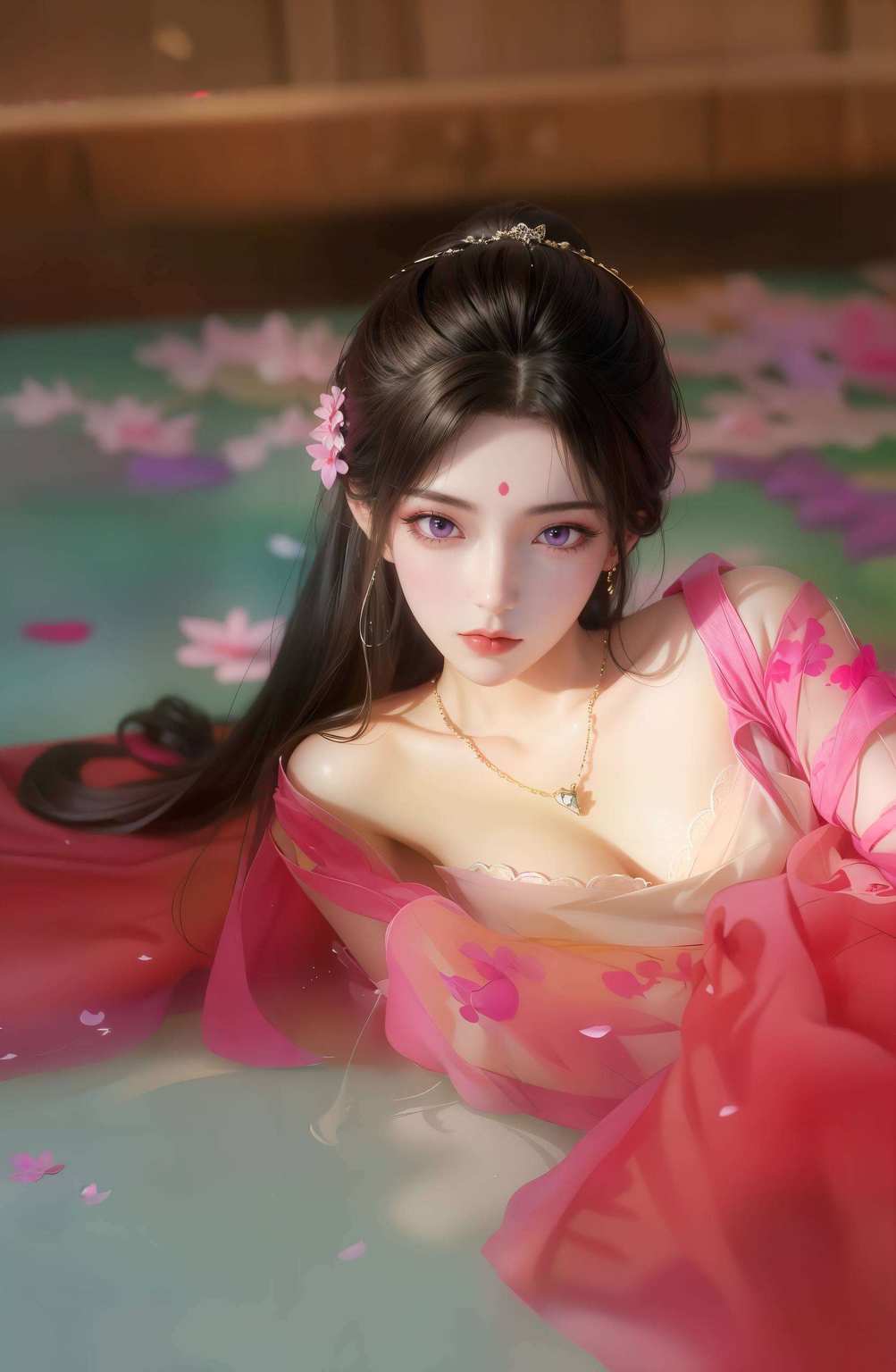 美得让人惊叹楚月婵如同月光照耀