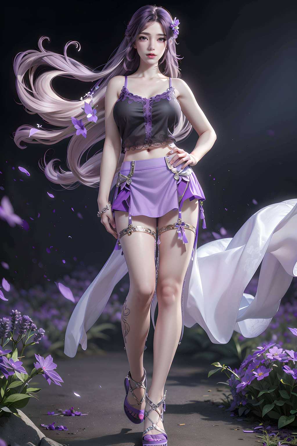美得如此不真实让人感叹人生如戏