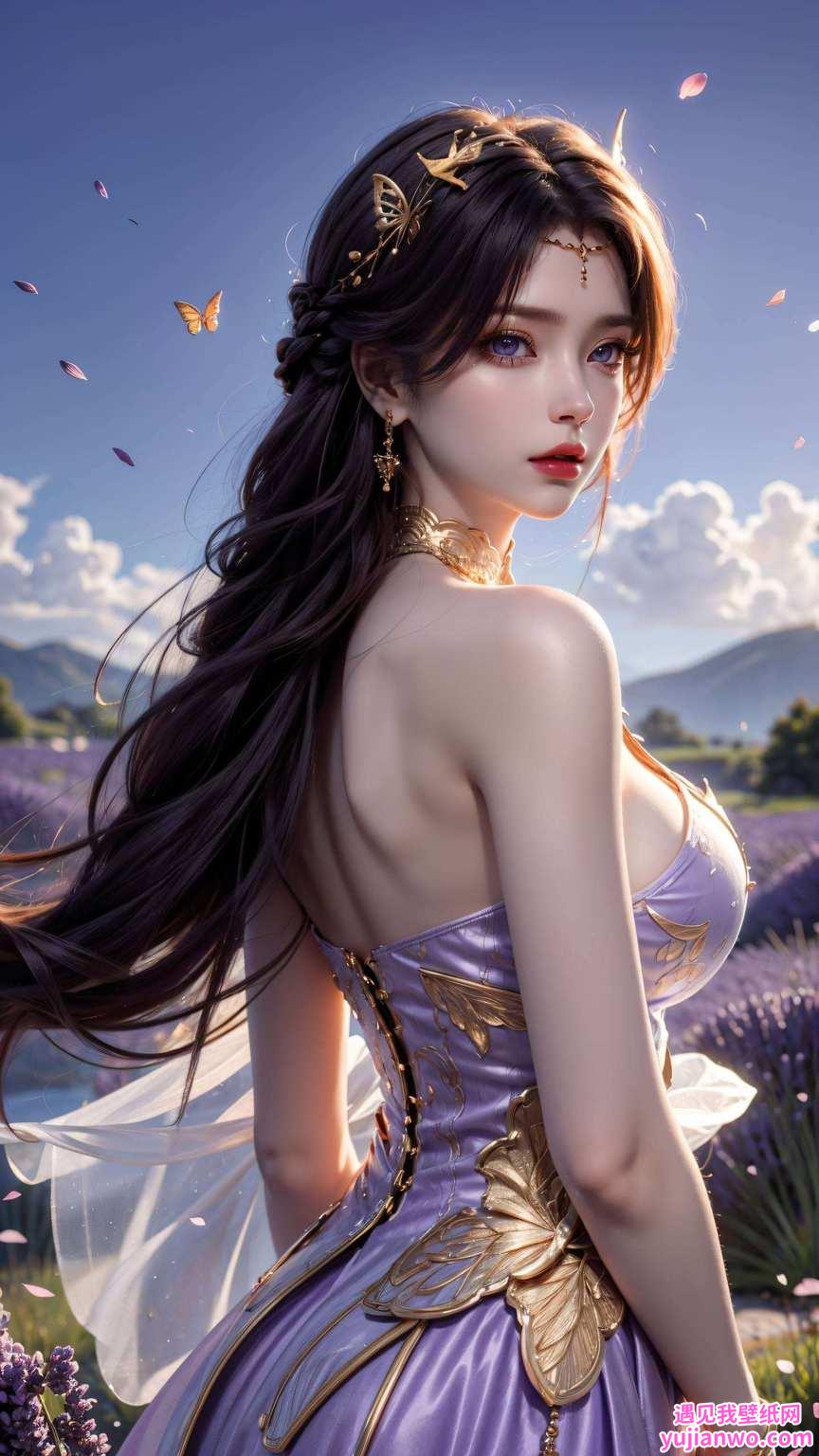 国漫美女盛宴开启简直可以直接把你的电脑桌面变成完美世界！😍 嘻嘻