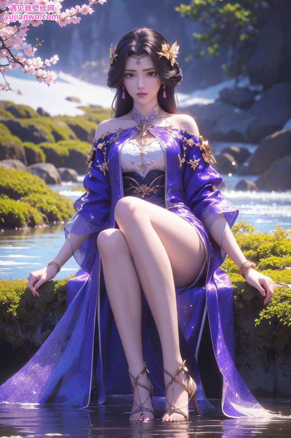 一键解锁完美世界！国漫女神云曦华丽变身各位桌面装饰达人！今儿给大家带来一组神秘兮兮的“云曦神图壁纸口令”