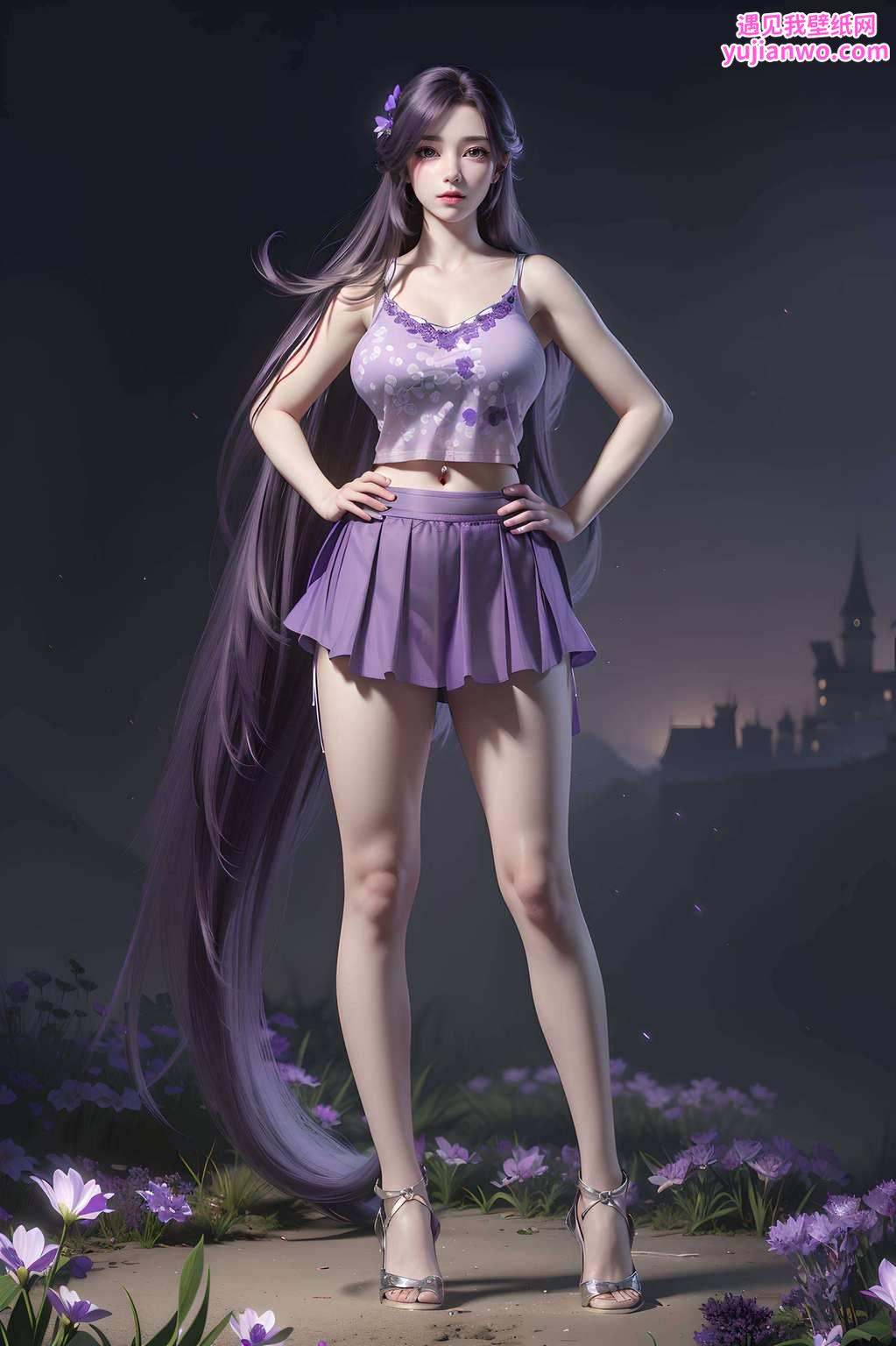 动态中藏着无限玄幻风情云曦女神翩翩起舞