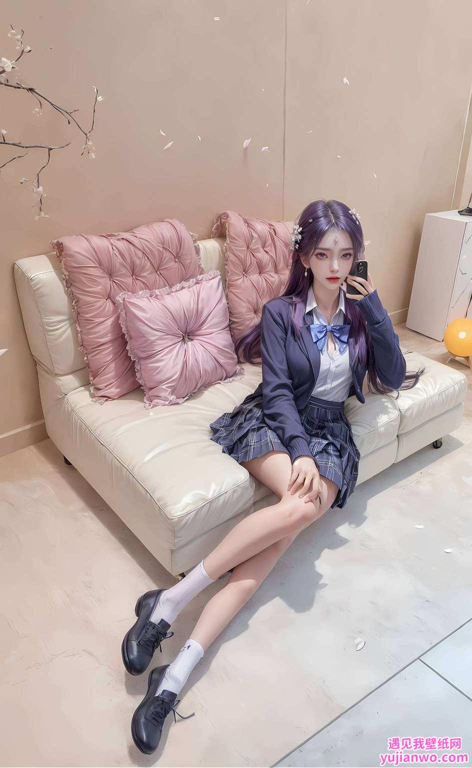 灵动飘逸如同画卷中的精灵