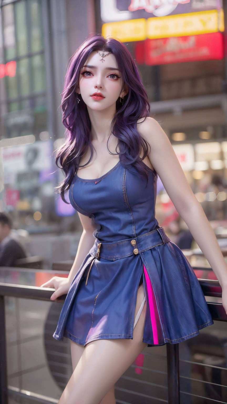 她的每一次微笑仿佛从完美世界走来