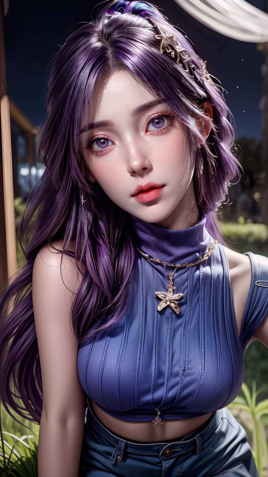 云曦女神骑马于画卷之中曦光普照