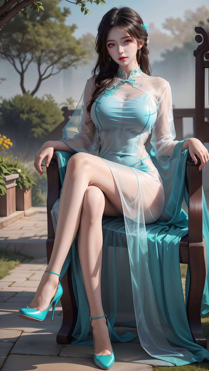 动漫美女顾盼生辉美不胜收