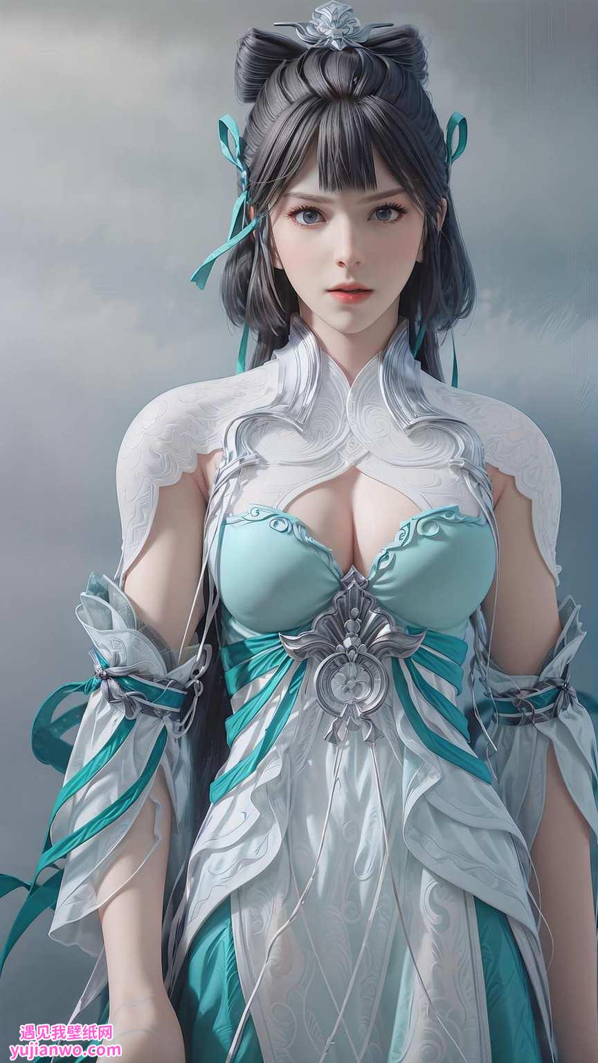 让人瞬间沉浸在那玄幻的色彩与线条之间雨紫陌壁纸轻坐在梦幻圆环中