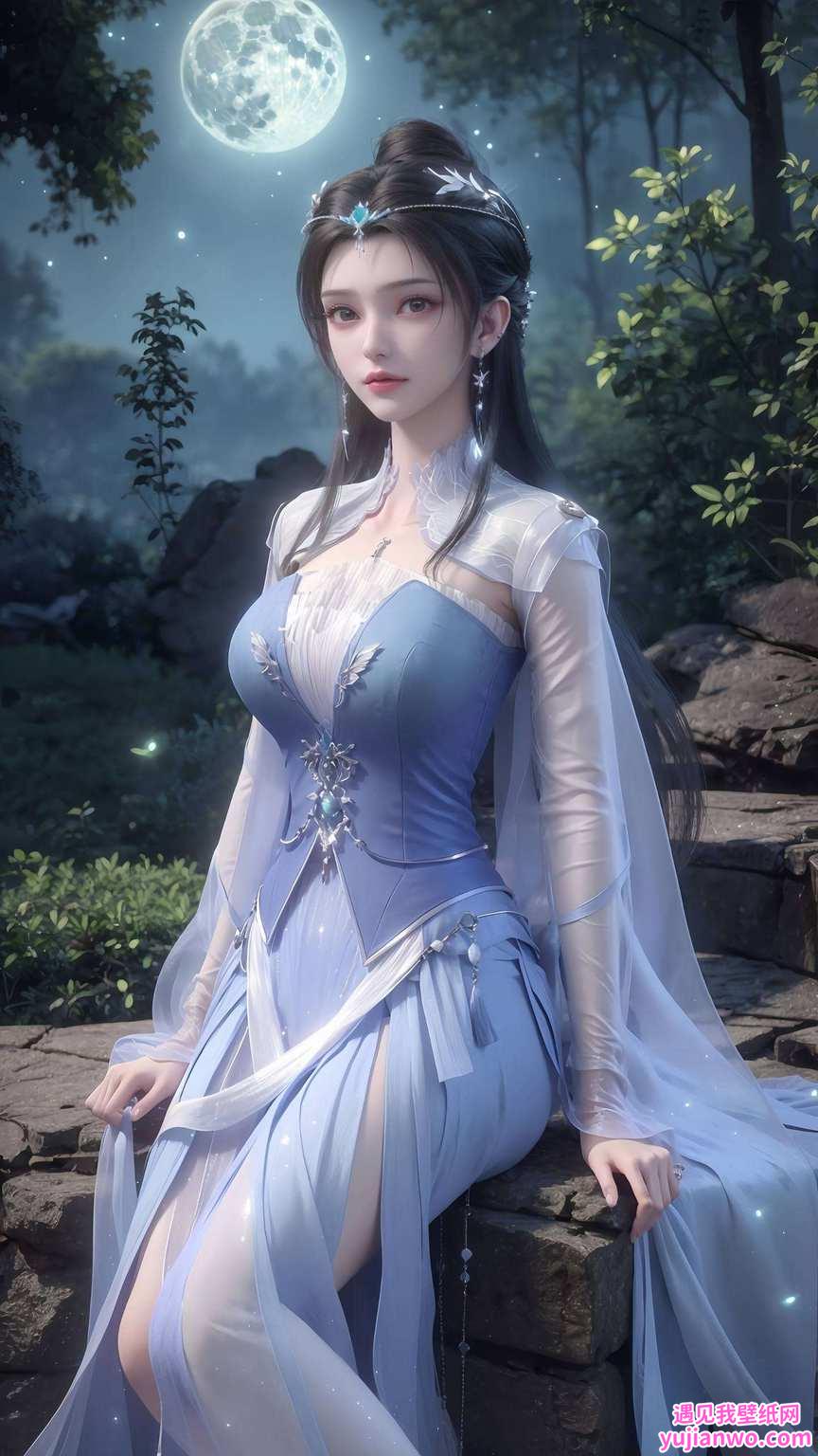 帧帧如画动漫美女仪态万千