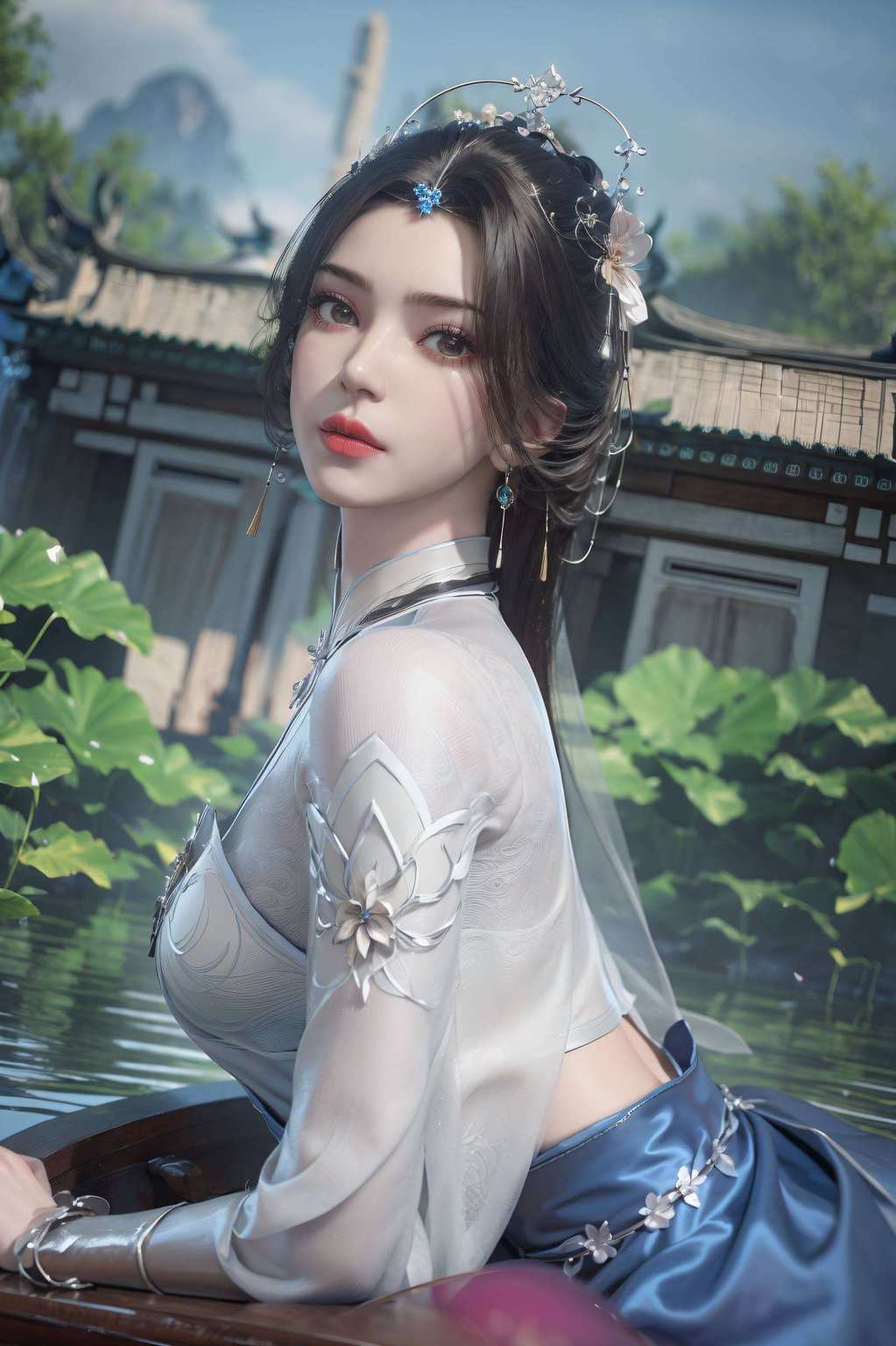 简直让人一见倾心！不仅如此那容颜