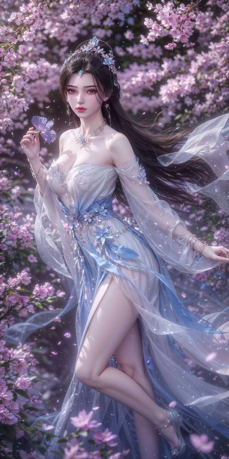 让你的手机也能仙气十足！美得让人心颤！无论是她那飘逸的长发