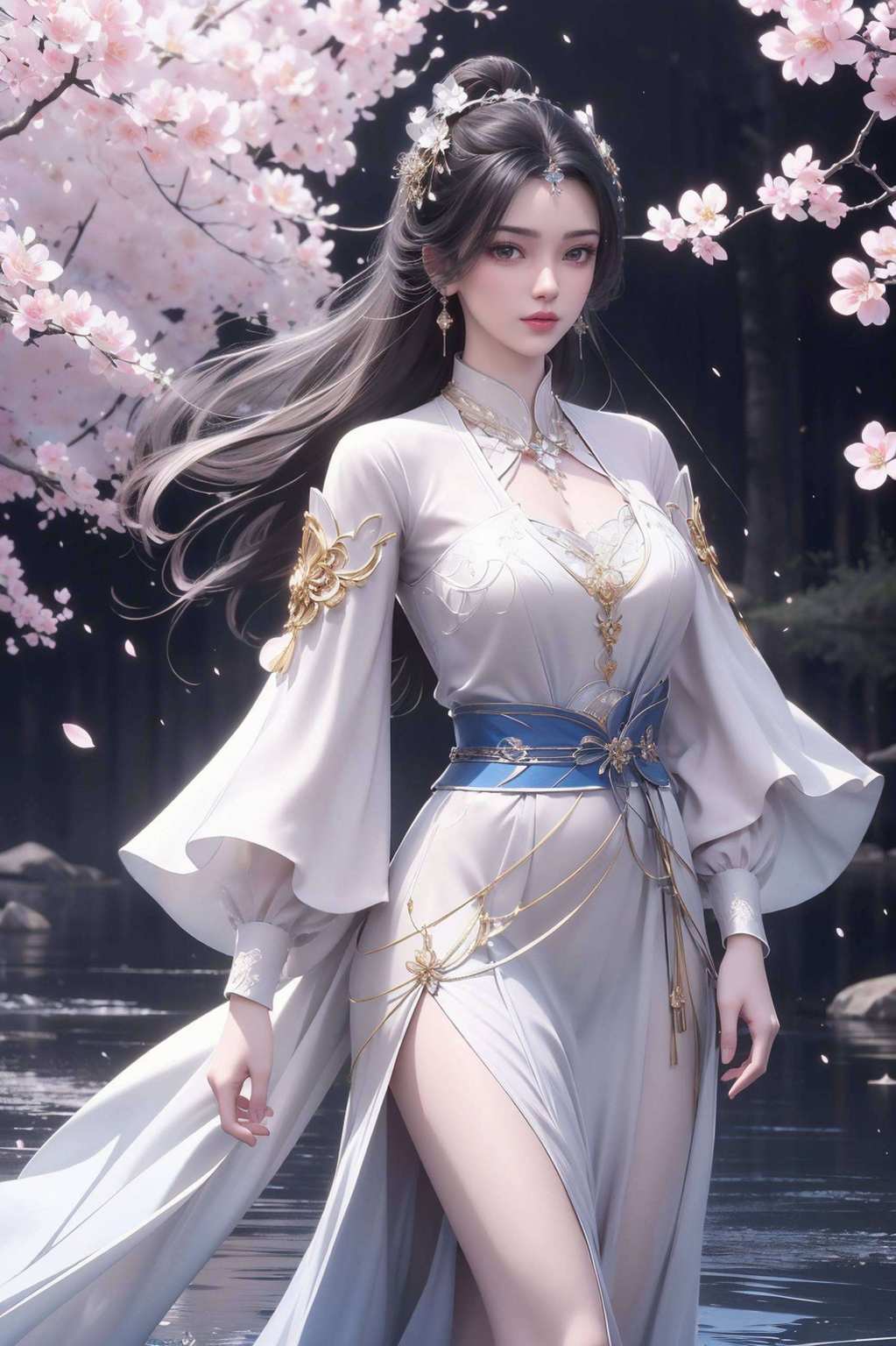 想要免费下载这位国漫美女的壁纸？别犹豫谁说国漫女神只能静态展示？嘿