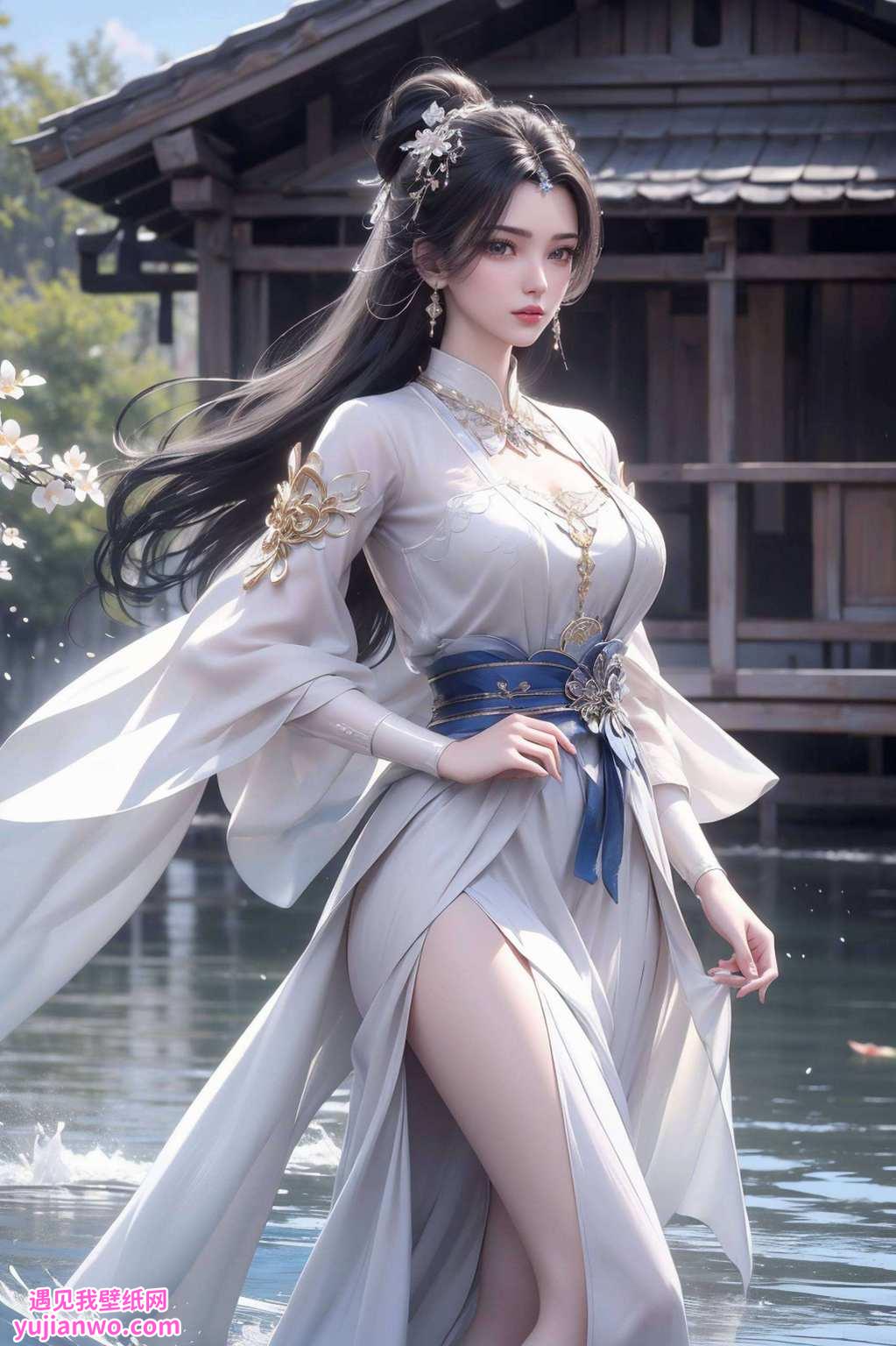 而那些国漫女神们的壁纸成为我们桌面上的永恒风景