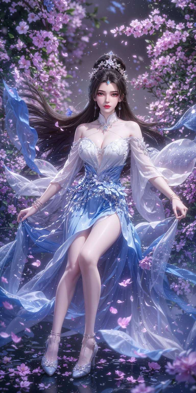 每当目光落在李慕婉白衣壁纸上她的身影