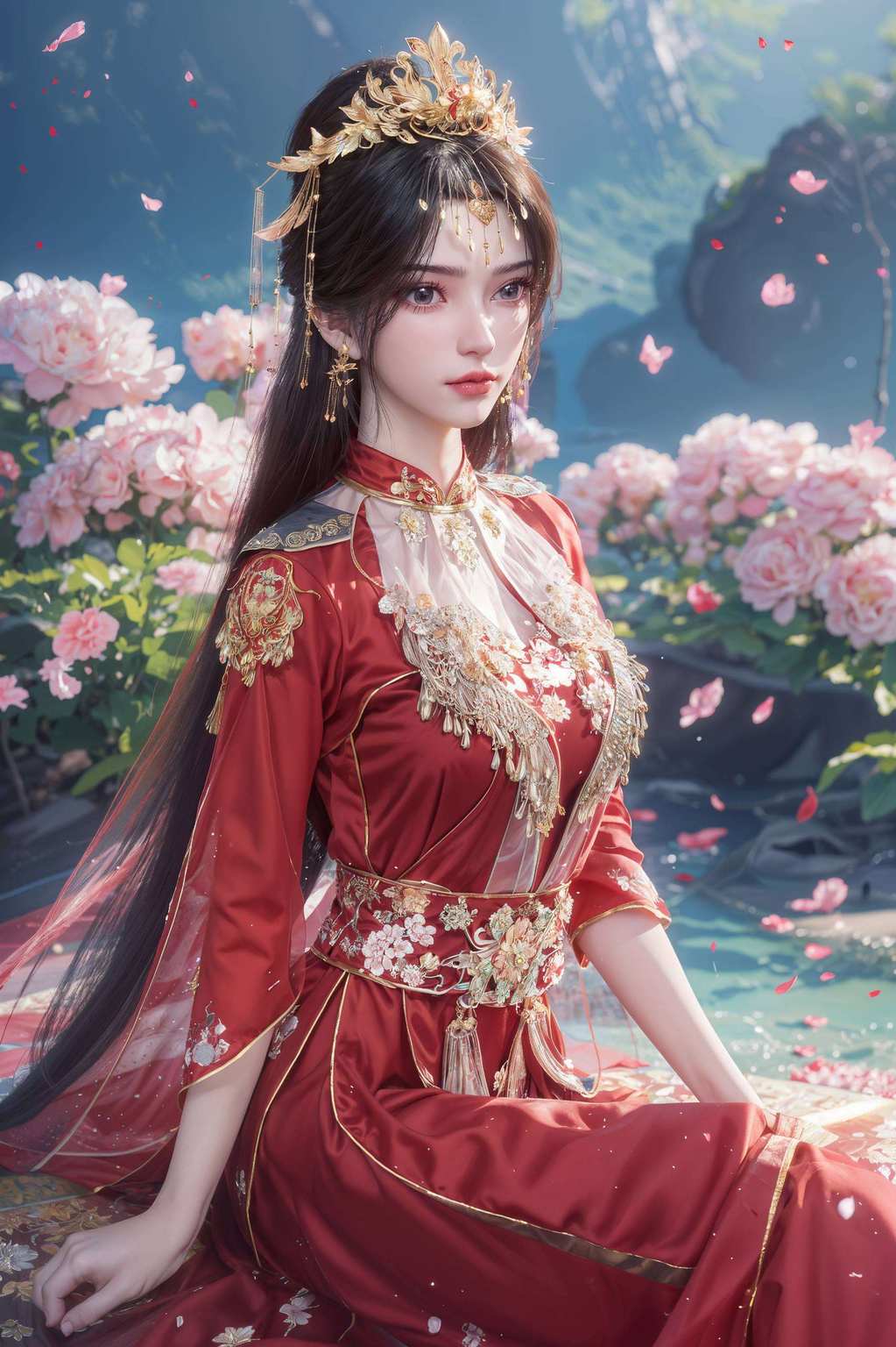 不仅让人心动让你的电脑桌面也能仙气十足！这国漫女神的美貌