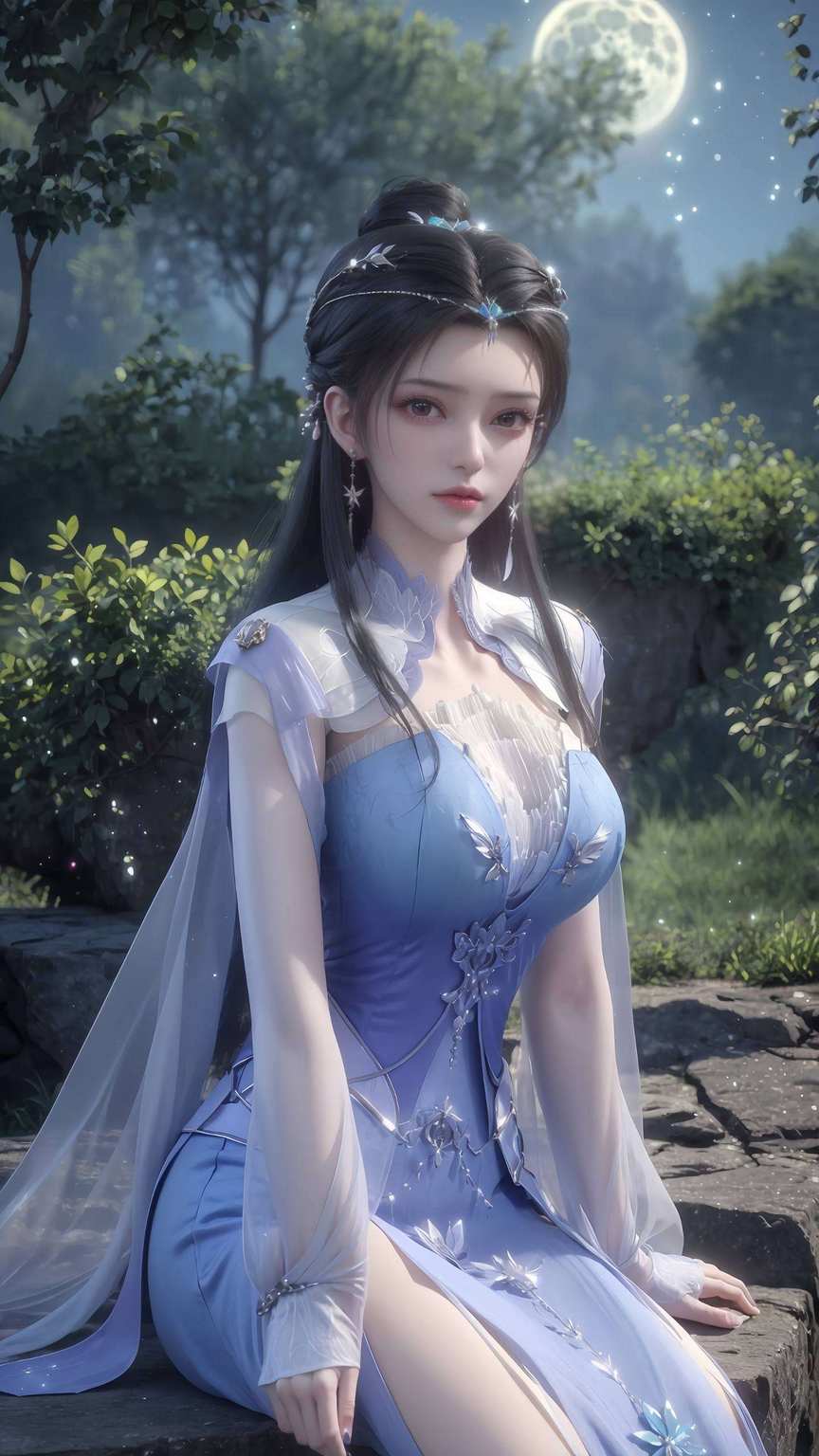 李慕婉白衣飘飘别看她是国漫女神