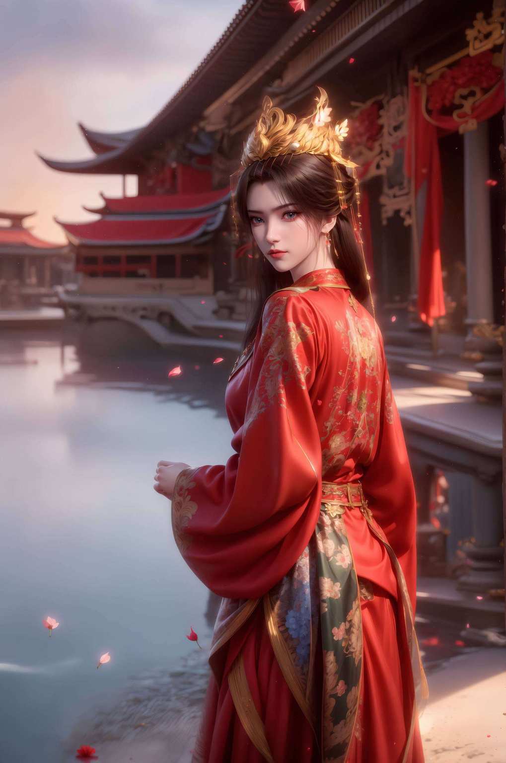 犹如云雾缭绕昔者李慕婉