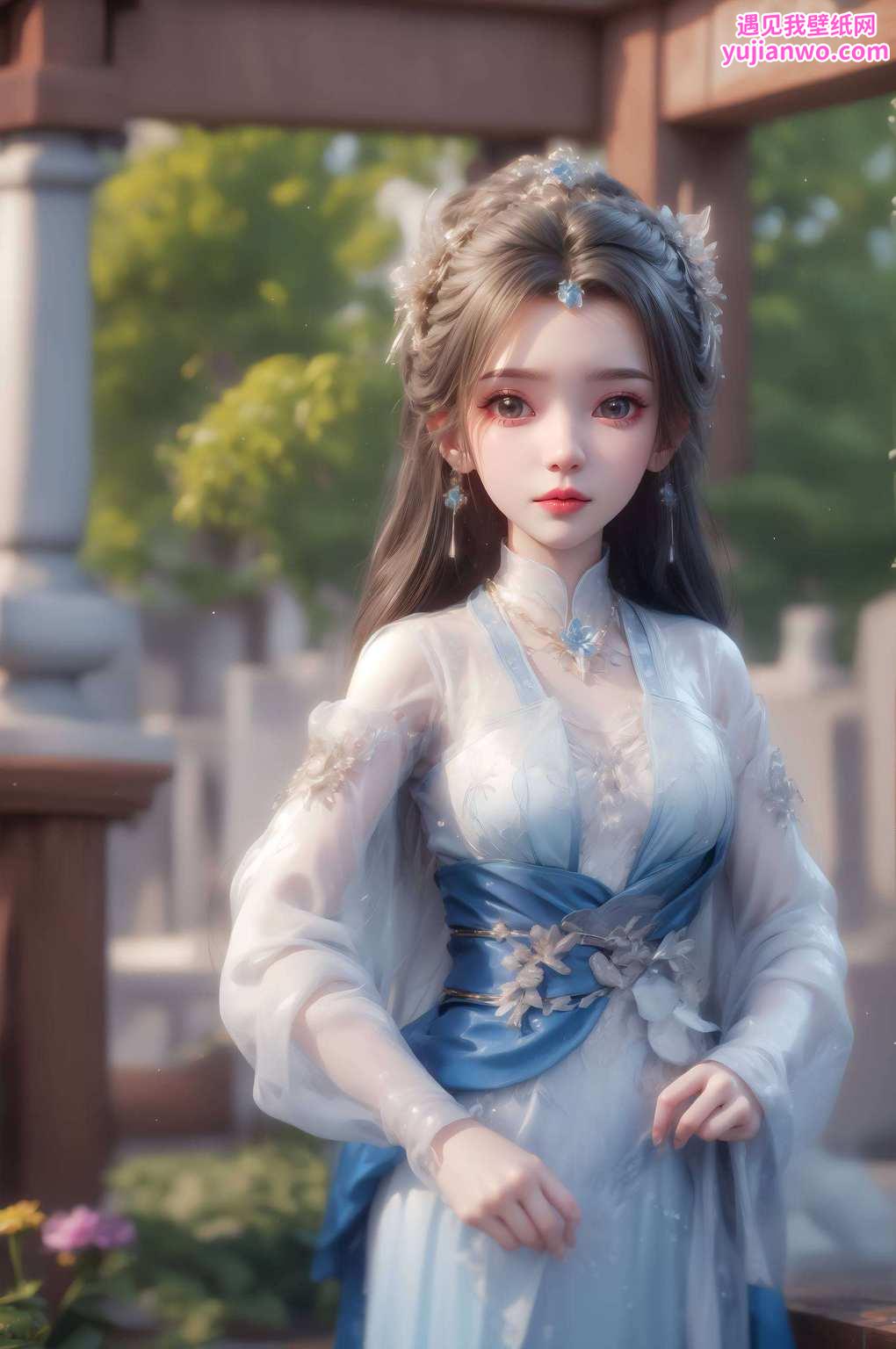 乃集众神美女之壁纸悦目娱心