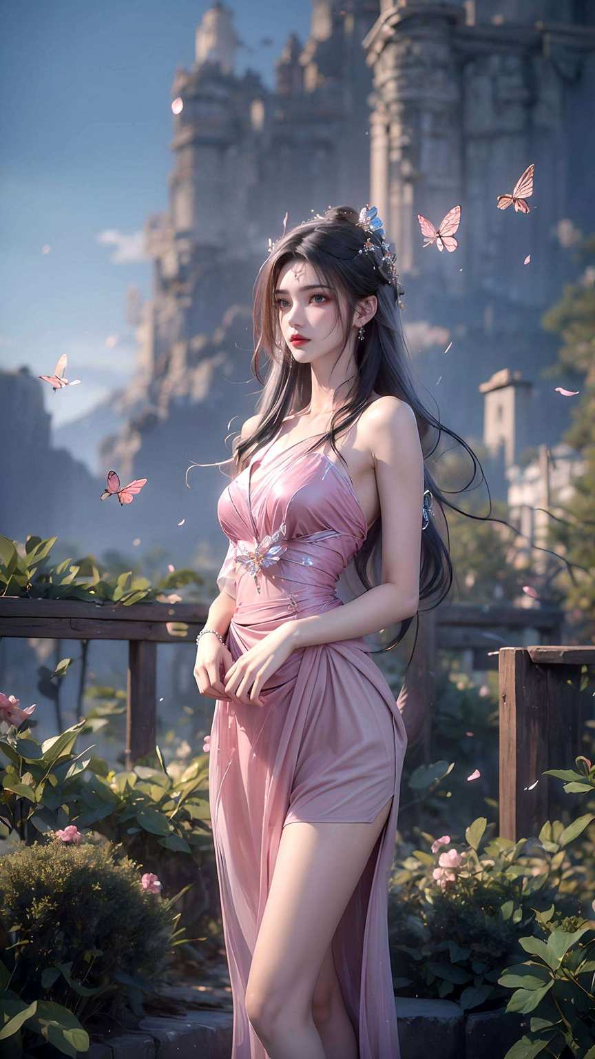 让这位国漫美女成为你的专属装饰图电力十足