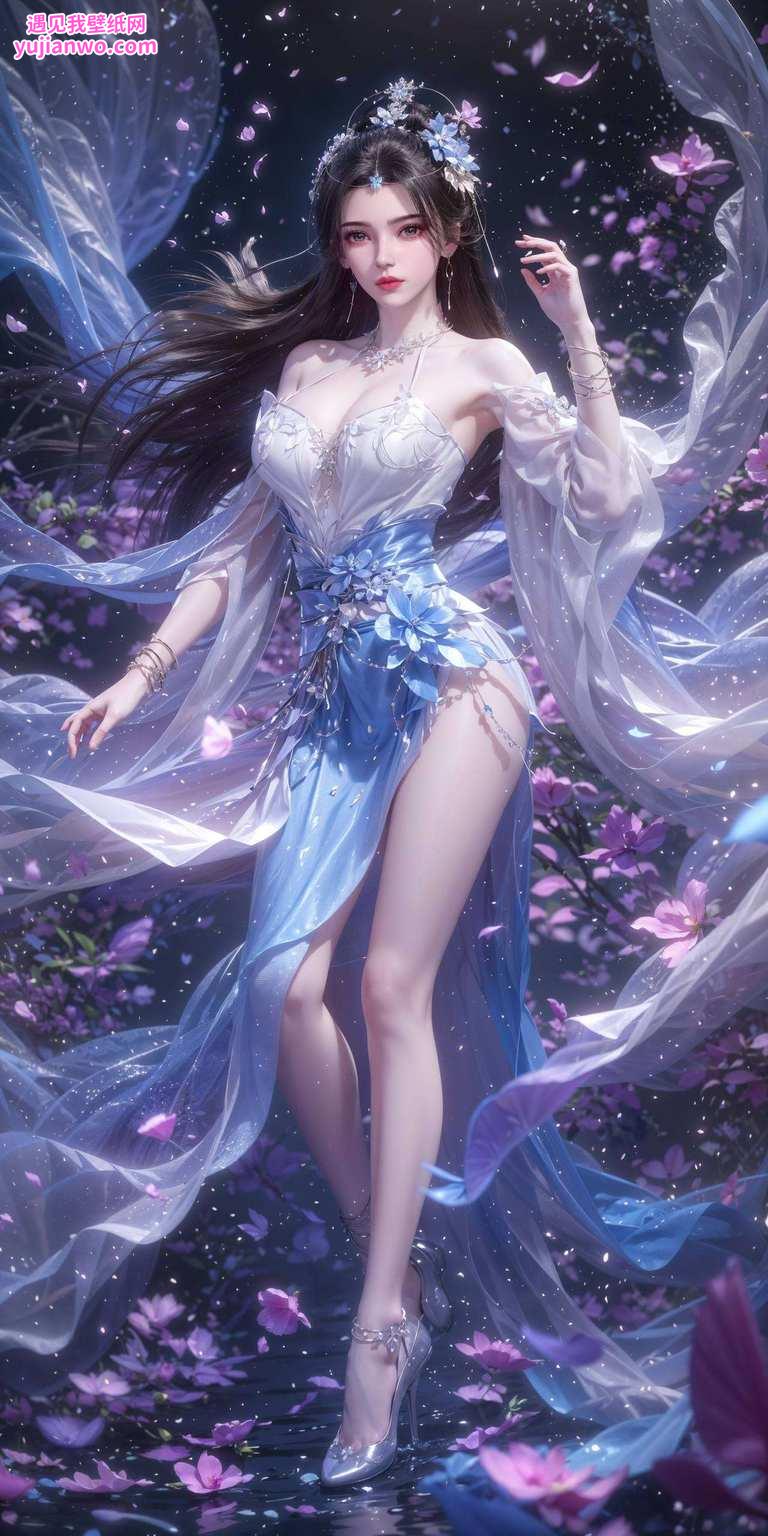 国漫女神与美女们争奇斗艳她的眼神中藏着星辰大海