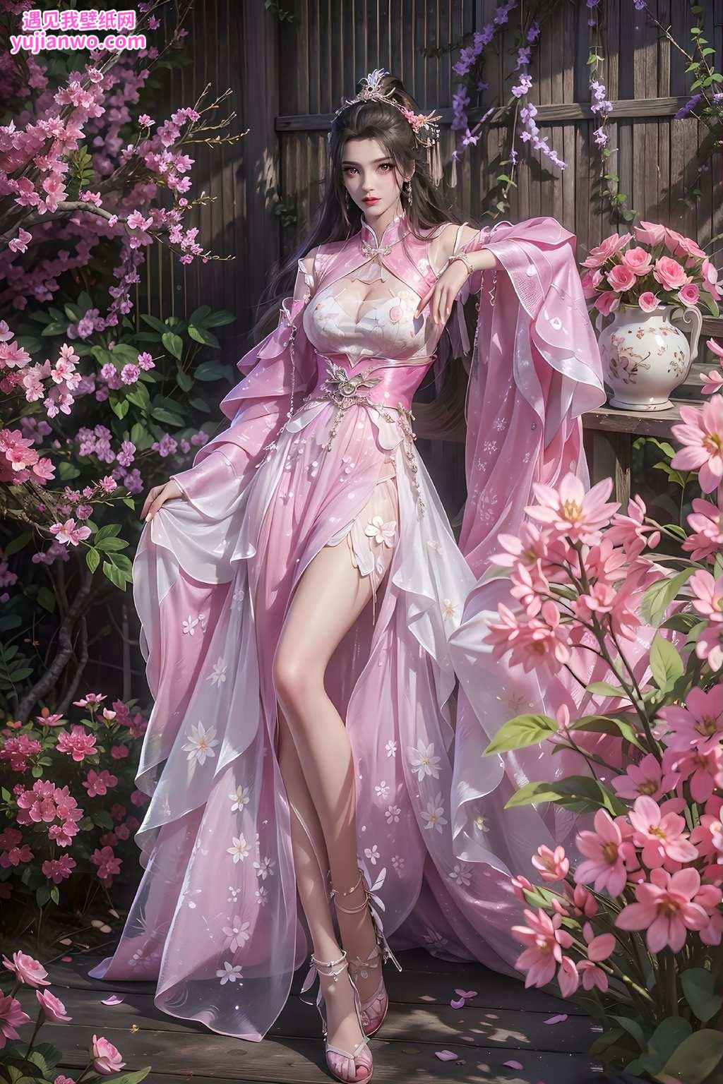 舞动仙逆之姿这位国漫女神不仅美得让人心动