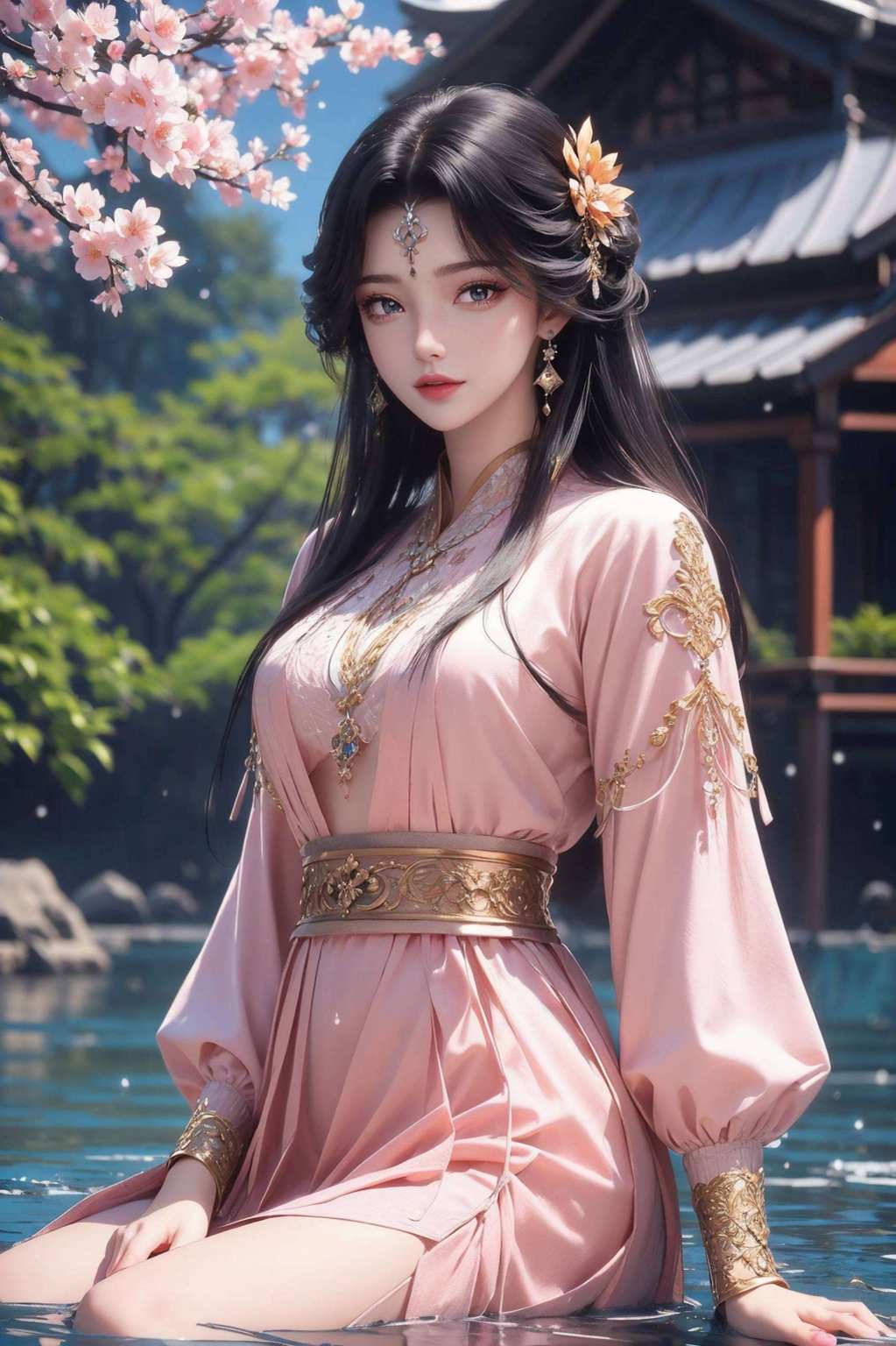 让你的手机仿佛穿越到了玄幻世界国漫女神周紫虹的飘逸长发、灵动眼神