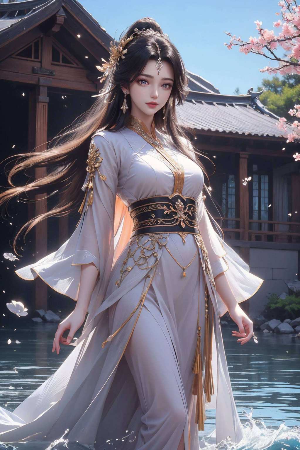 尽显风采或飘逸若仙