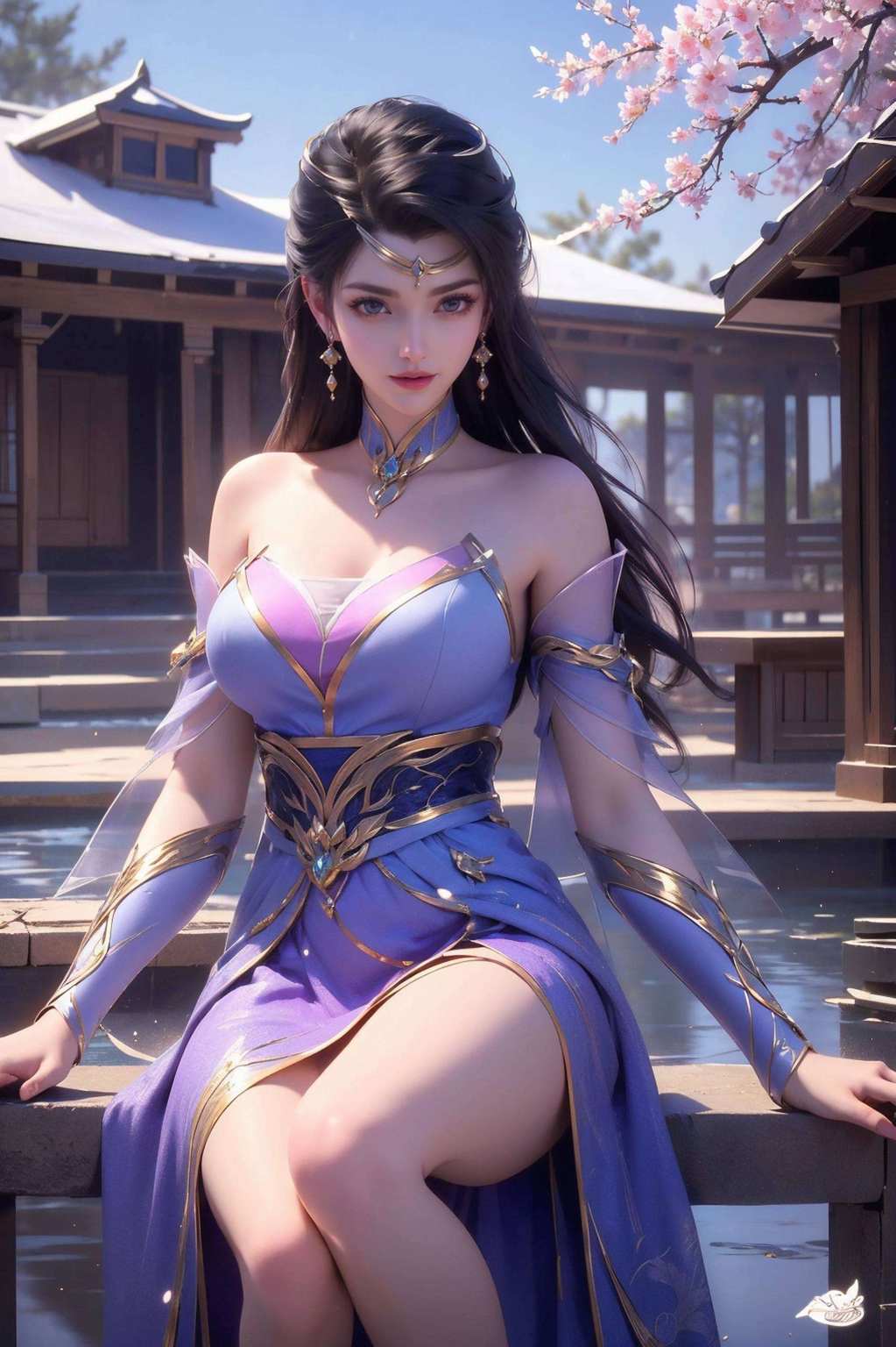 画中楚灵玉国漫之韵