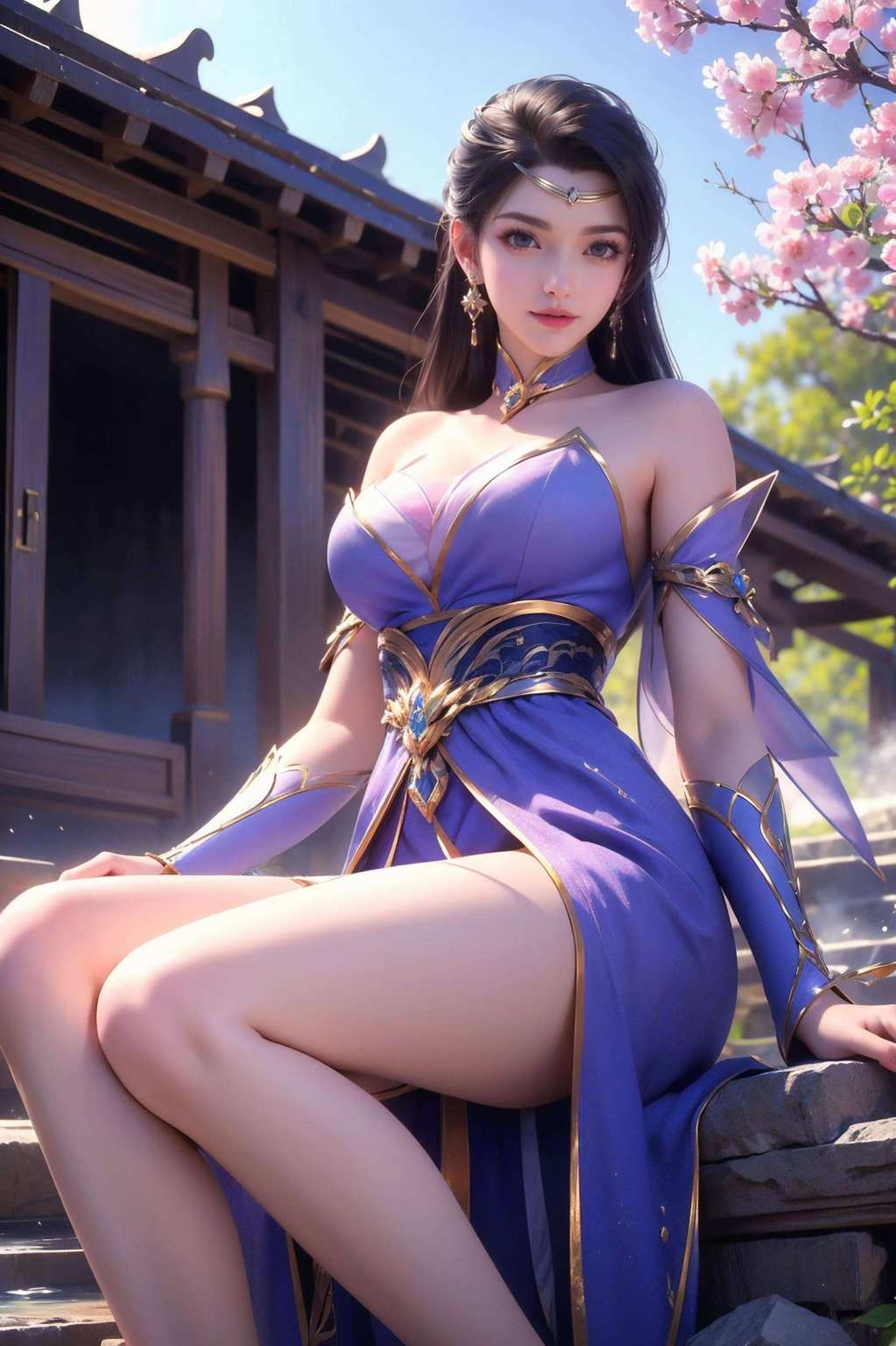 各位漫迷们那叫一个美得不要不要的！国漫女神的代表