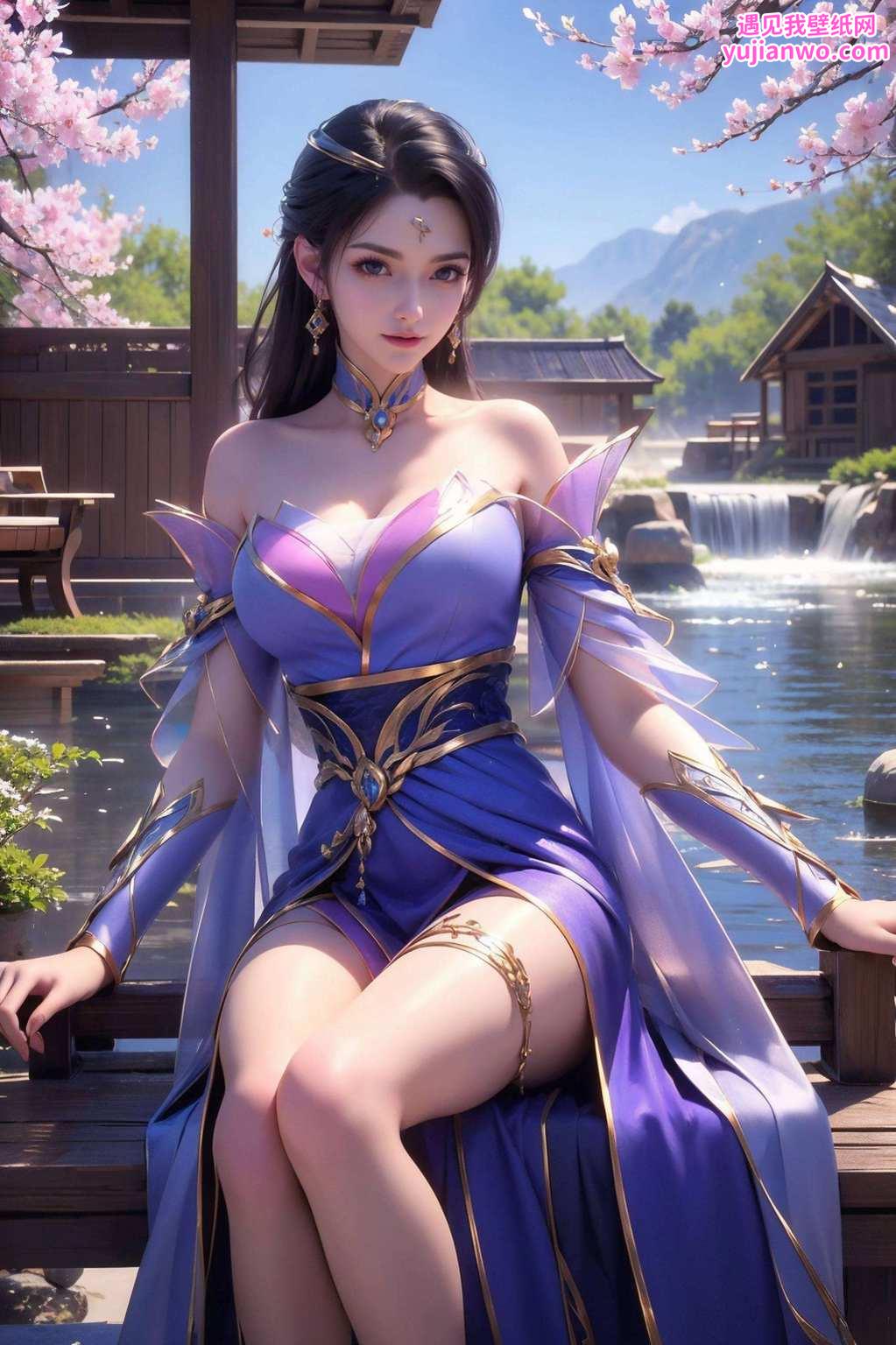 仙气十足嘻嘻哈哈一整天！谁让她是国漫界的颜值担当呢