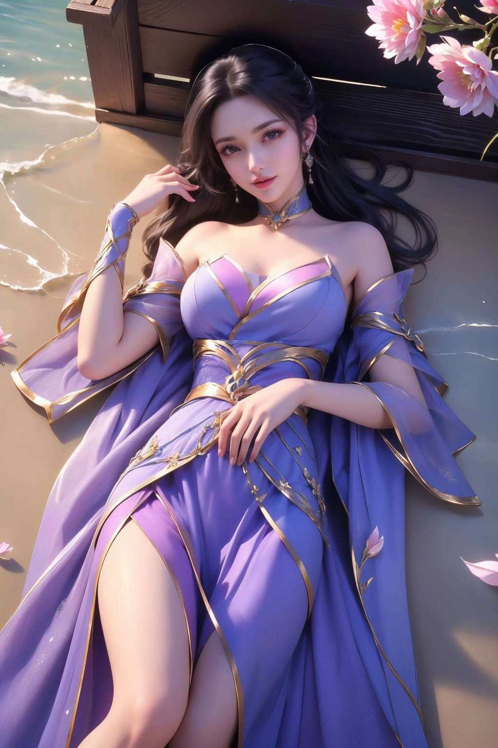 丽质映屏前动漫女神范