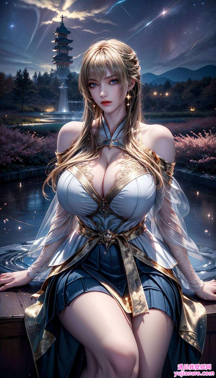 都让人忍不住多看一眼她的壁纸