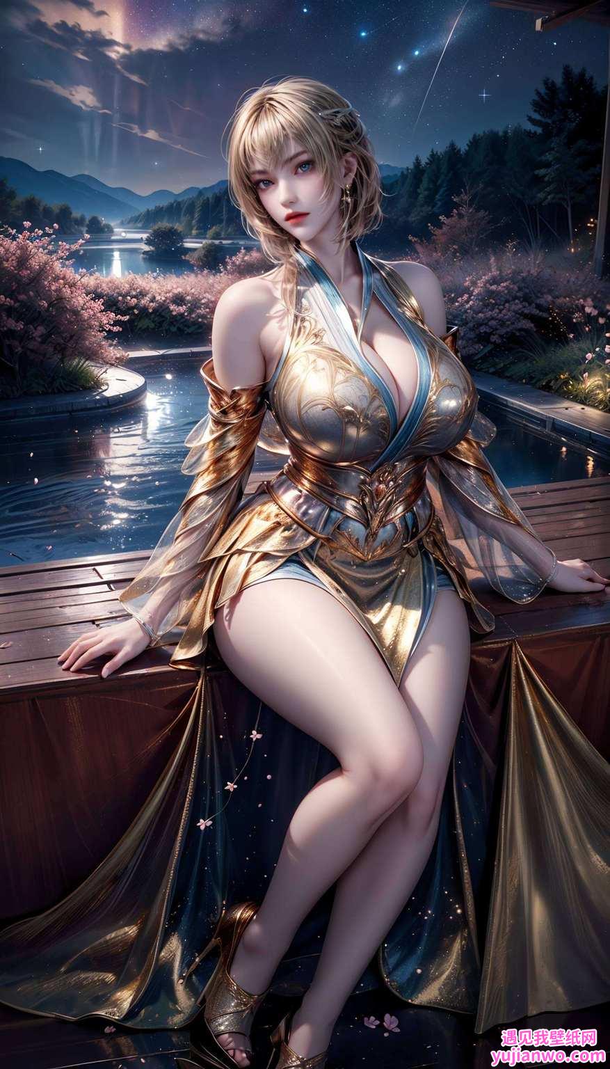 是雄兵连里的那位酷炫女神——天使彦壁纸！这位国漫女神不仅颜值爆表哪一款是你的菜？😍🎨👩‍🎨