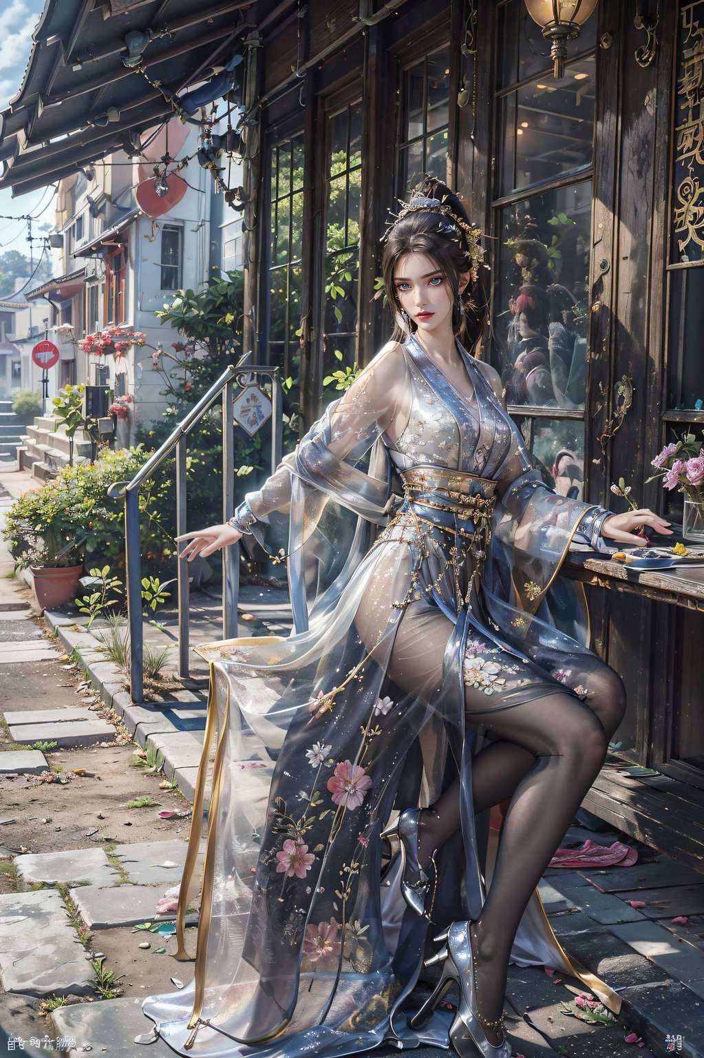 壁纸间国漫女神之韵