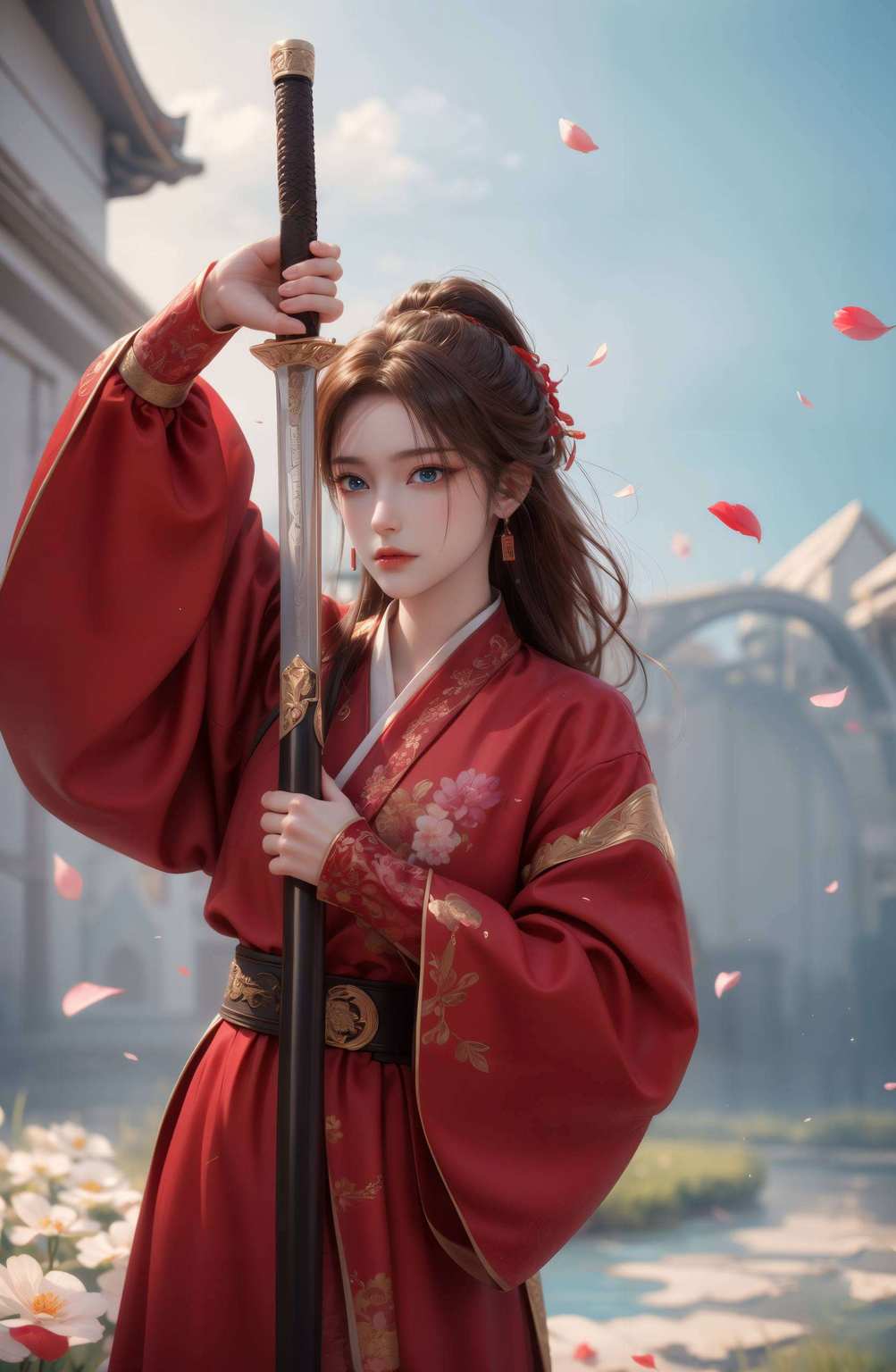 让你的电脑桌面瞬间化身玄幻仙境国漫美女们纷纷亮相