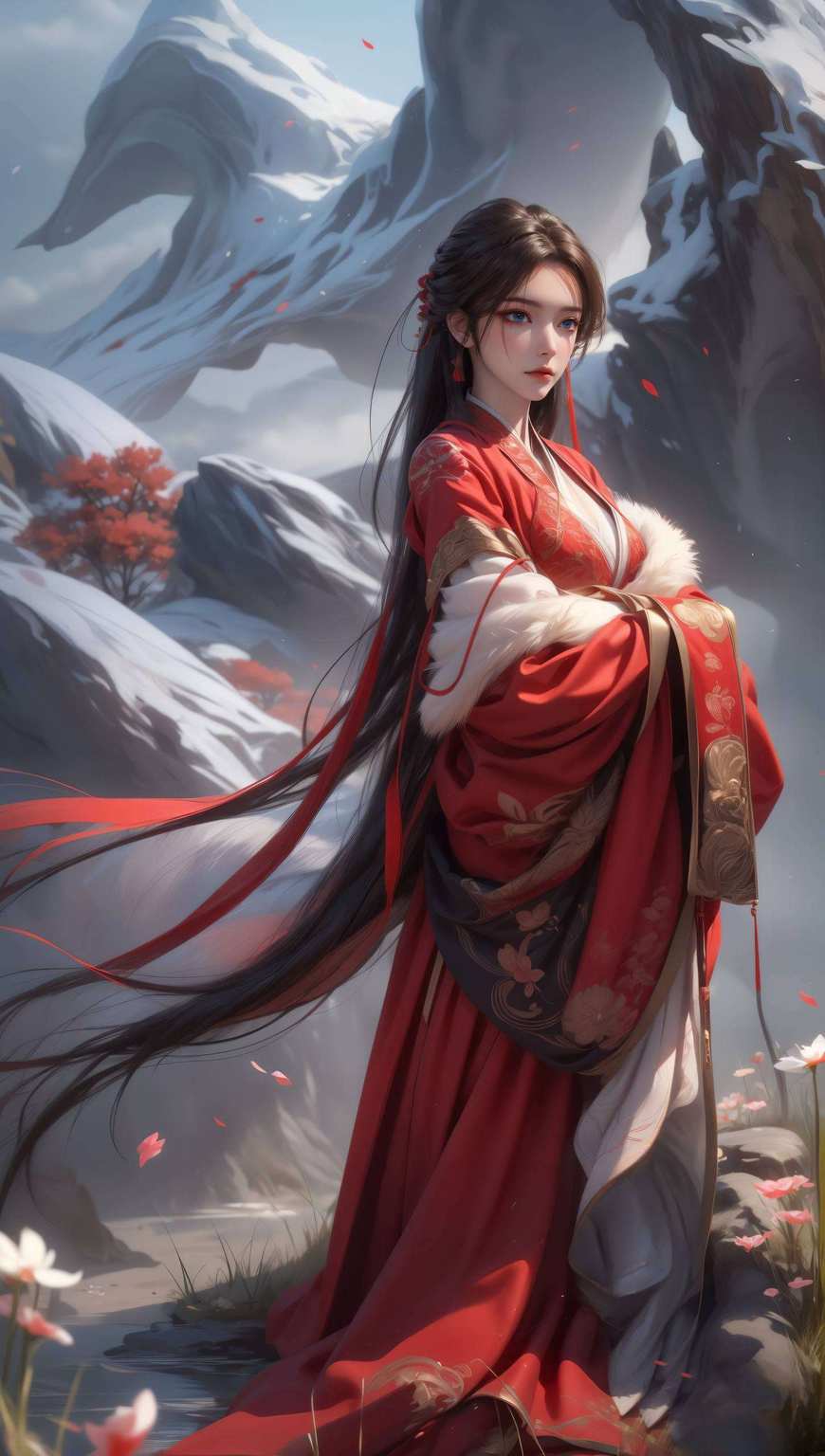 全都在这里啦！想要你的手机与众不同？那就赶紧来下载这个国漫壁纸大集合让你的手机瞬间变身国漫女神的专属舞台！元龙蔷薇壁纸超清4K全屏
