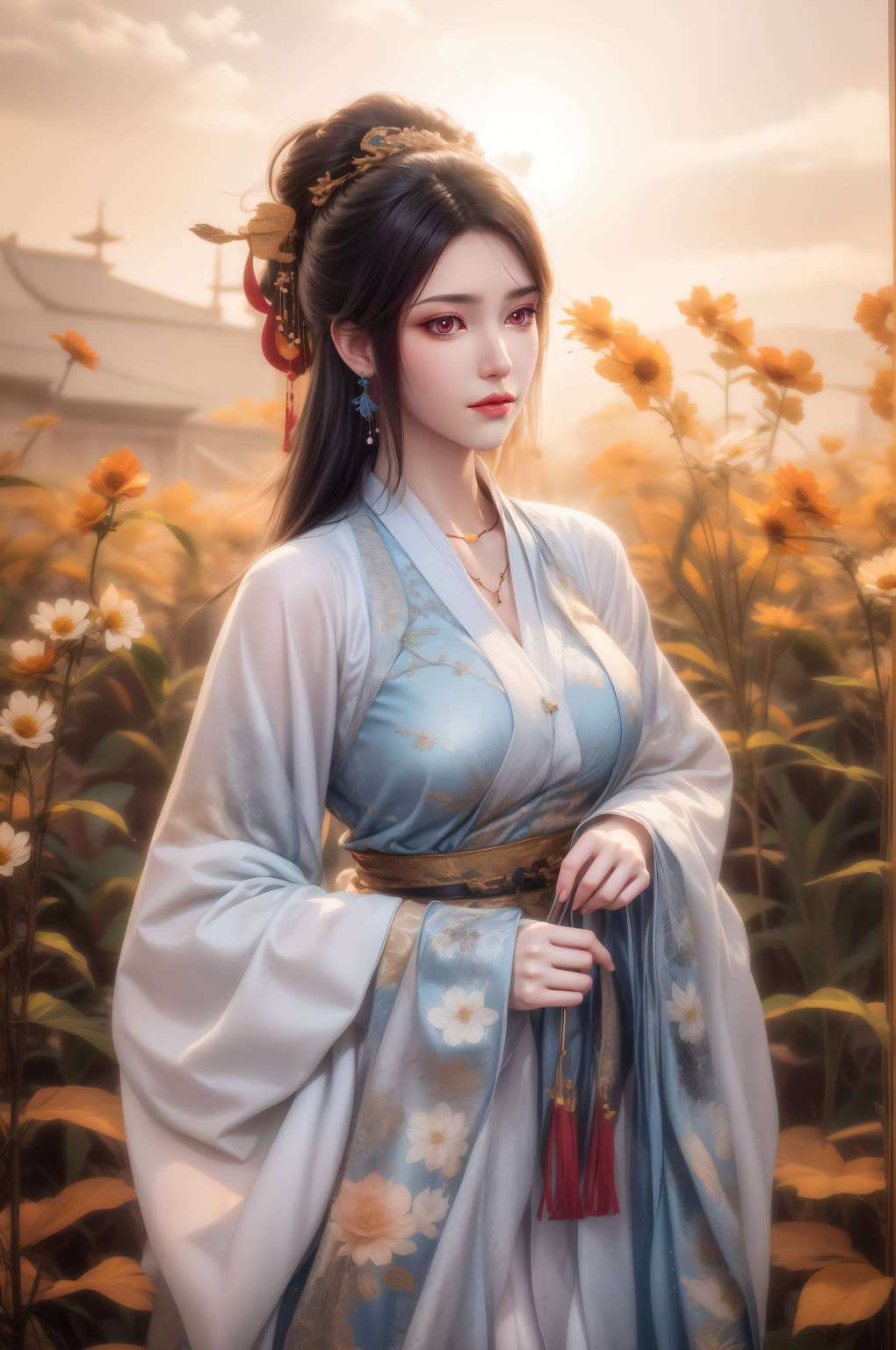 实乃雅致之举其姿容娇美