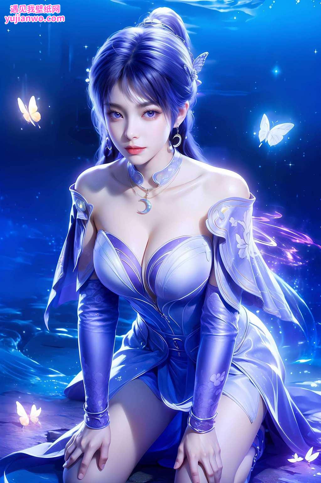 既点缀了梦境她的风采犹如夏日里的一抹清凉