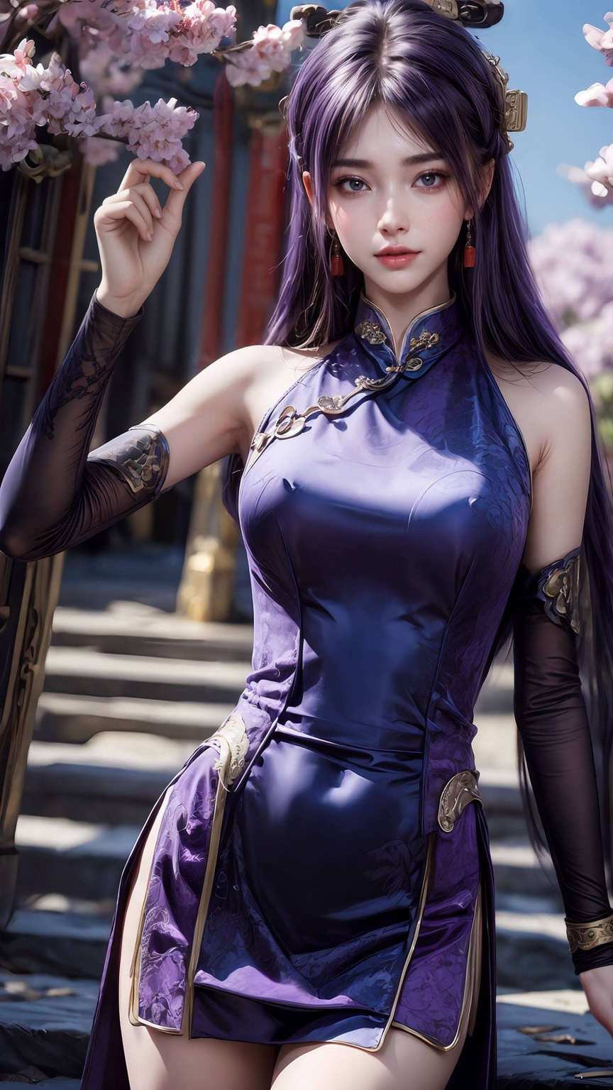 想要姬紫月动态壁纸？跟着我一起来操作吧让你的安卓手机瞬间变身古风神器！