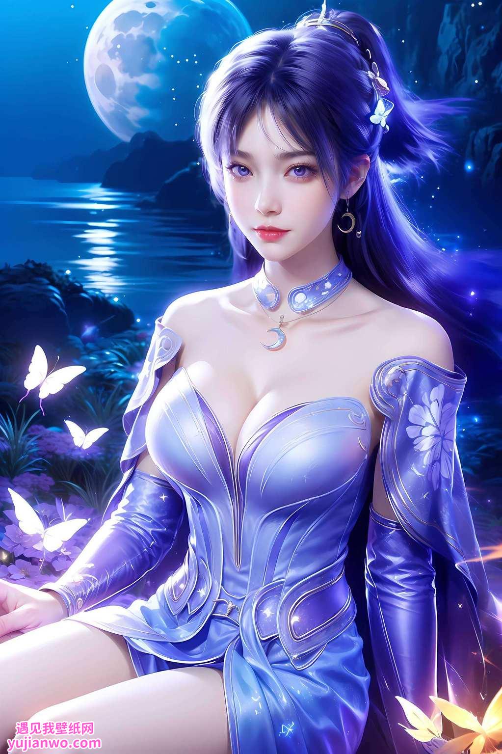 今日得见姬紫月最新壁纸美轮美奂