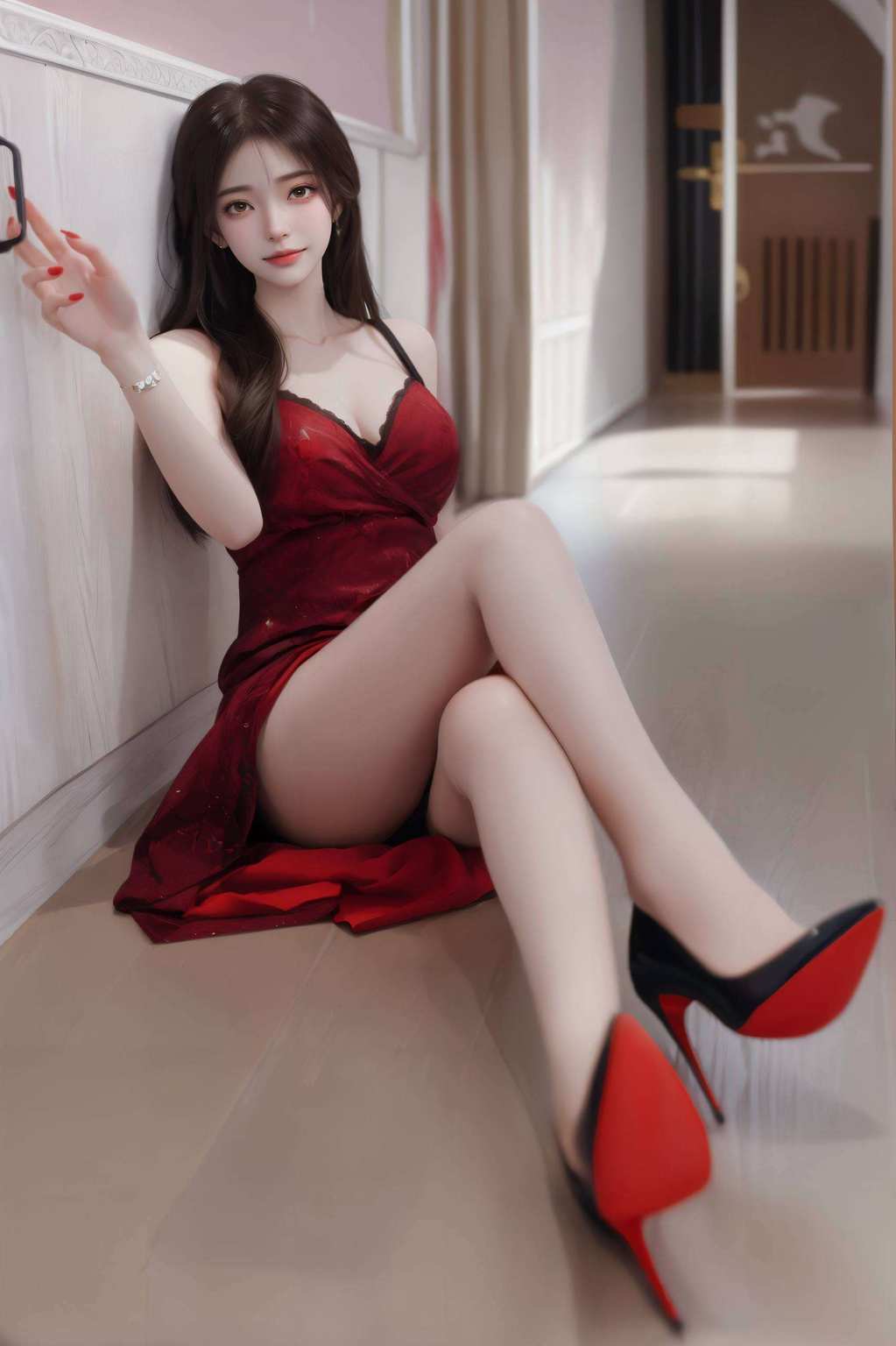 你的PC被这位国漫美女包围想象一下