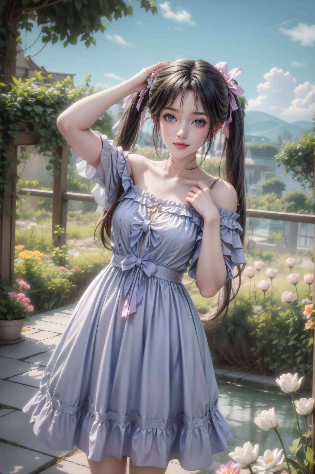 在国漫的绚烂画卷中碧瑶那婉约的气质如梦如幻