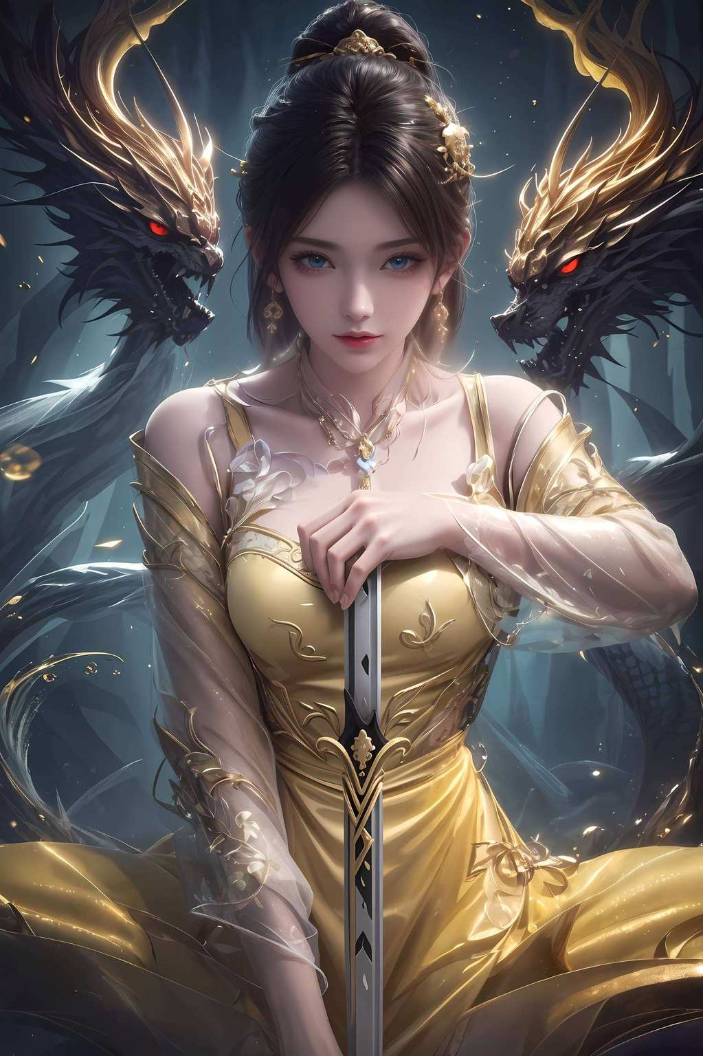 傲然绽放将这位国漫女神的美丽瞬间永恒定格