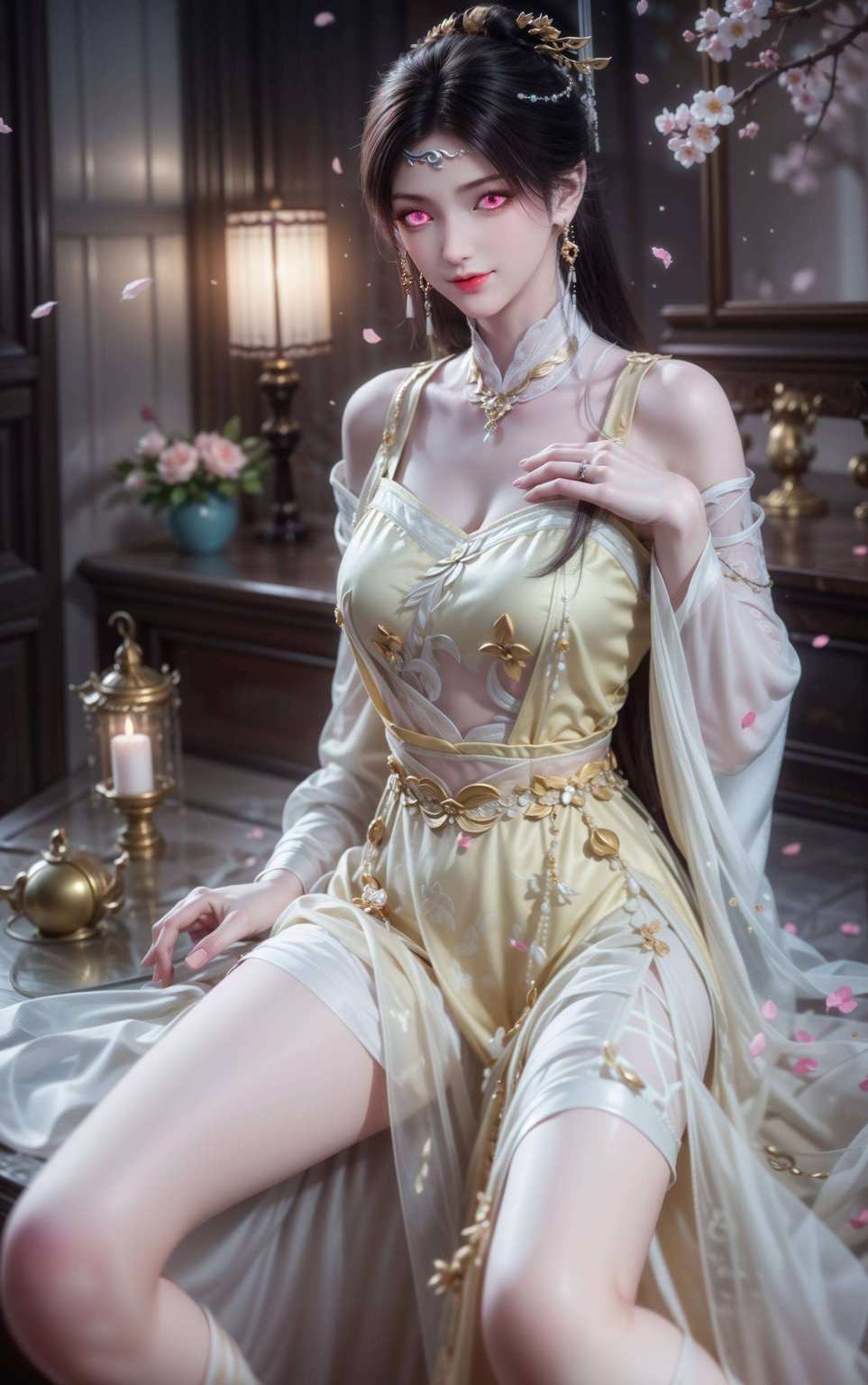 国漫美女魅力无边！谁说国漫只有仙侠风？金瓶儿带你领略别样玄幻风情金瓶儿一展妖娆风采