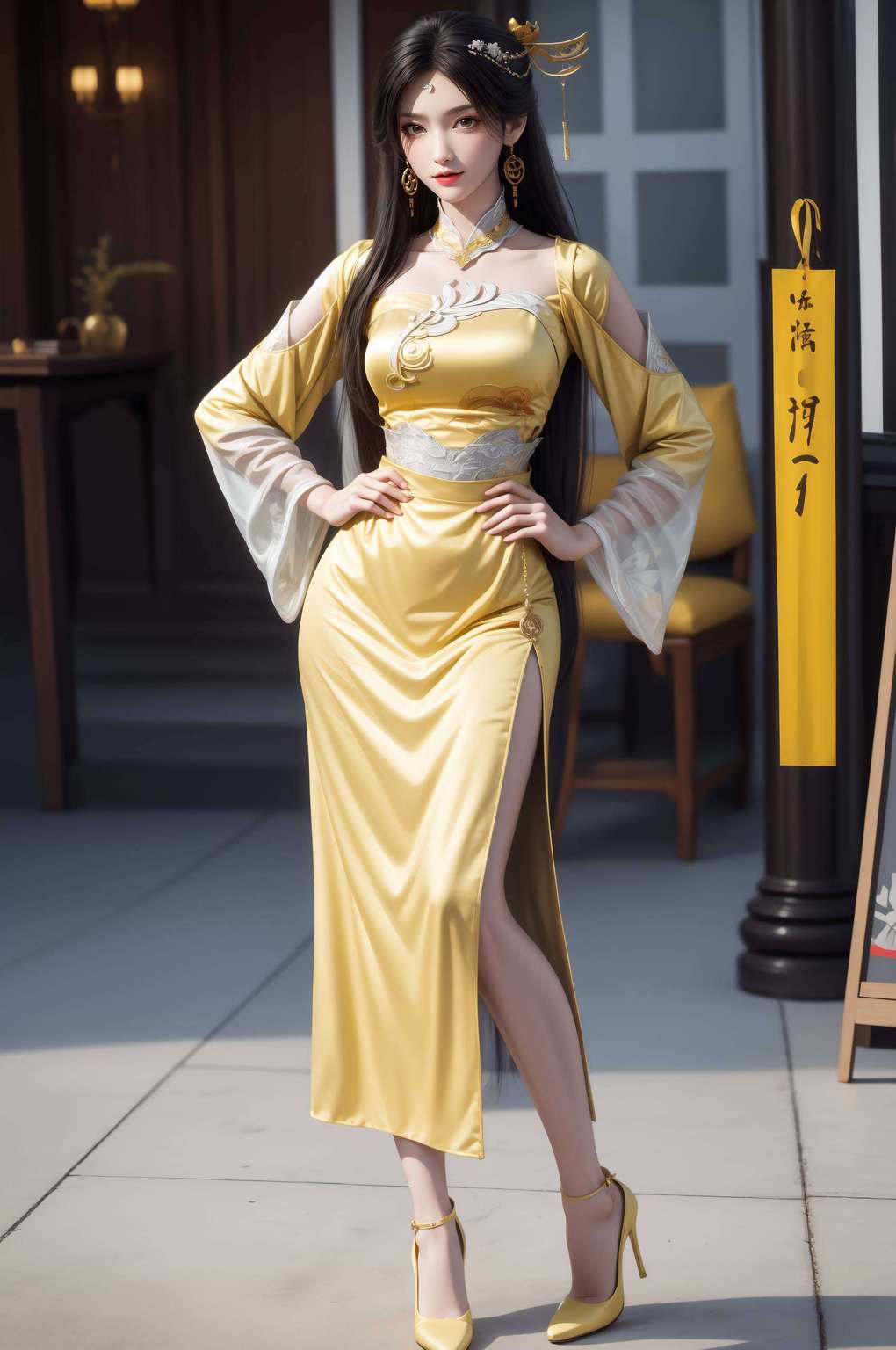 这款壁纸还是免费下载的哦！快来给你的手机换个新装金瓶儿那娇美的容颜和独特的气质
