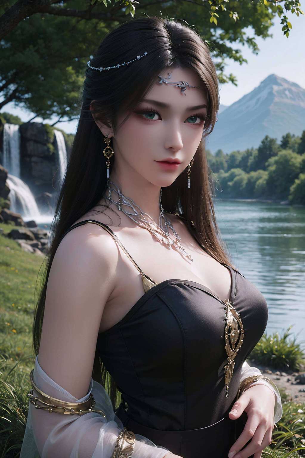 她那婉约的姿容让人感叹人生如梦