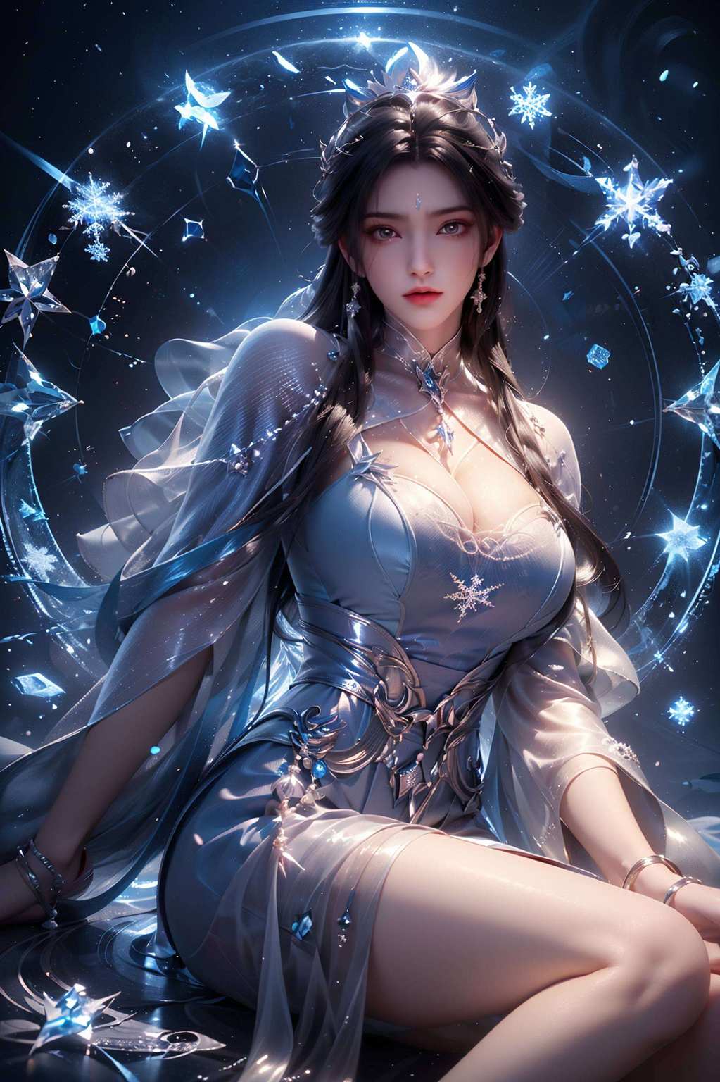 🌌 这款壁纸陆雪琪的婉约美和鬼厉的酷帅风