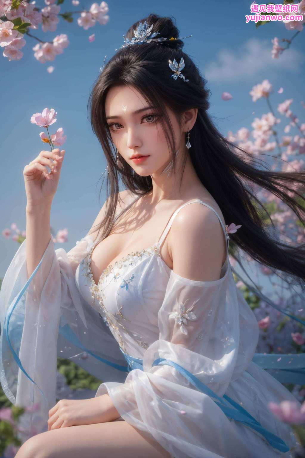 却又透露出一抹不羁的坚韧漫步在诛仙的世界里