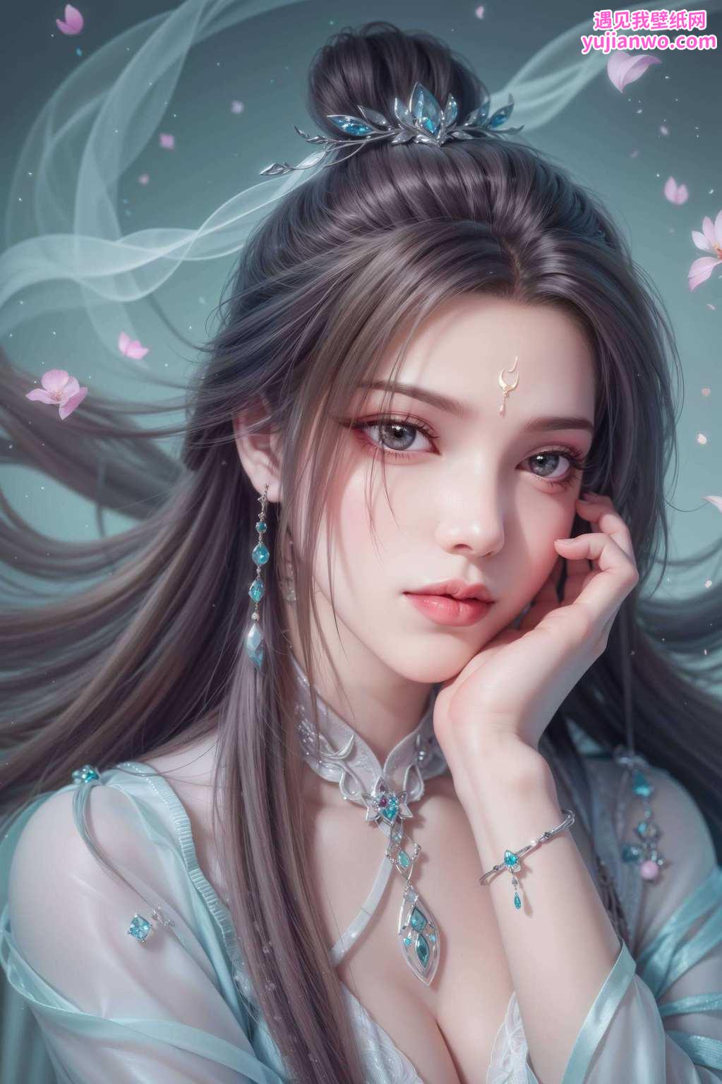 美艳芳华似仙子诛仙剑下映清辉