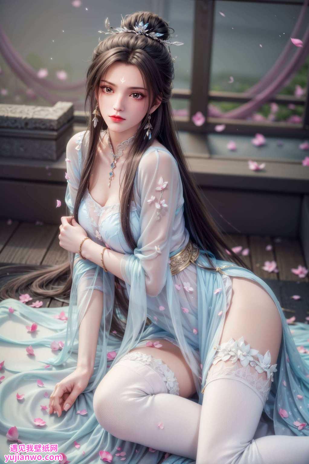 仿佛从诛仙的玄幻世界中踏步走来陆雪琪以其独特的魅力