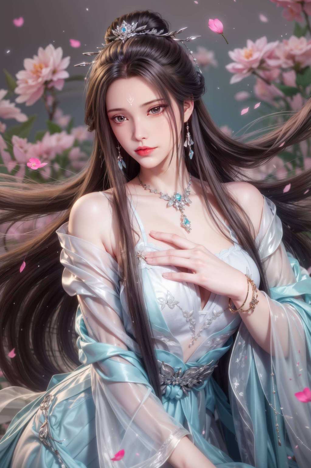 都是诛仙世界中的一抹亮丽风景成为了无数粉丝心中的国漫女神